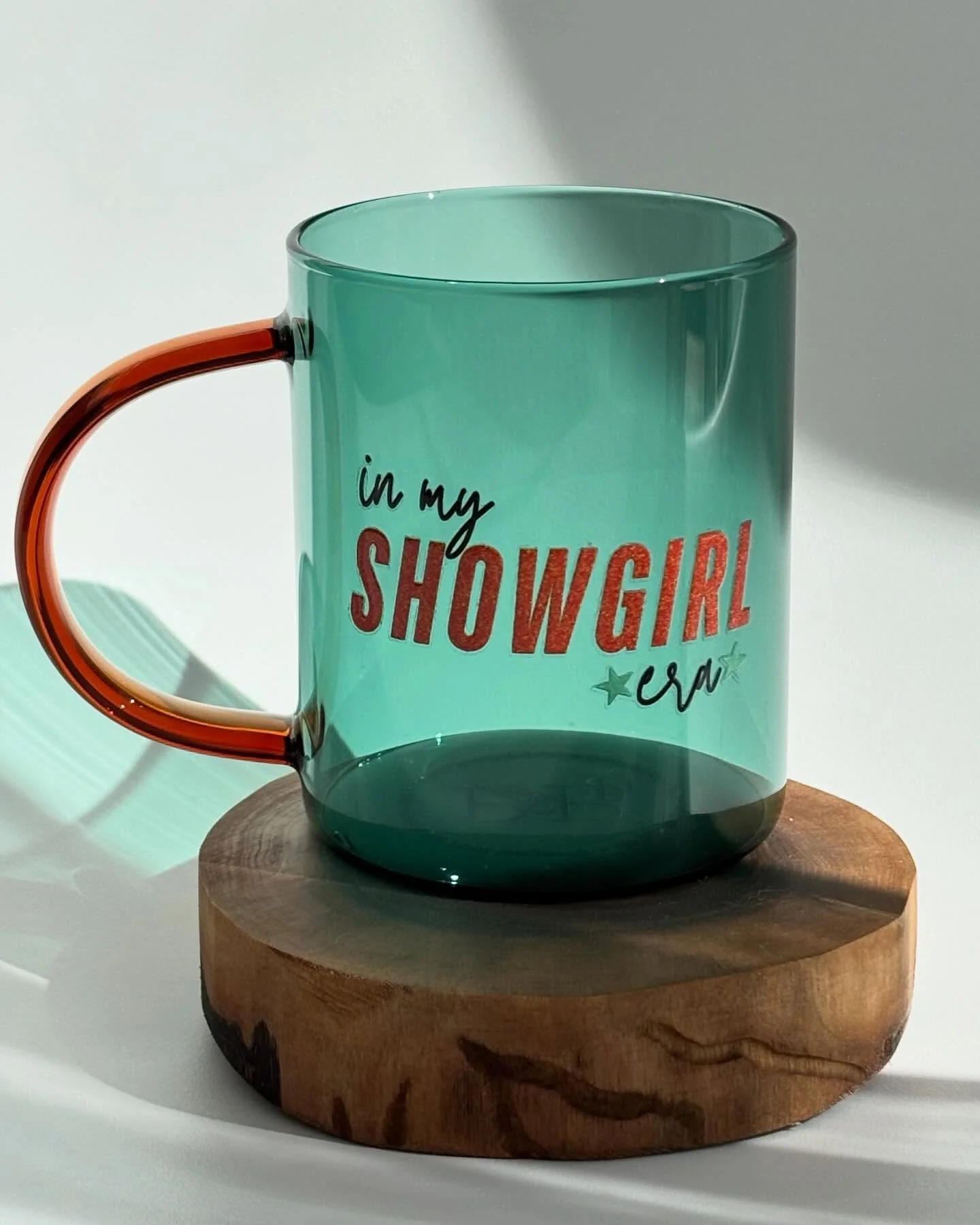 Working on some mugs for The Showgirl Market with @swiftly.planned.ottawa. We couldn&rsquo;t believe the luck of finding a mug in the perfect #showgirl colors. 

These will be available in extremely limited quantities so let us know if you&rsquo;d li