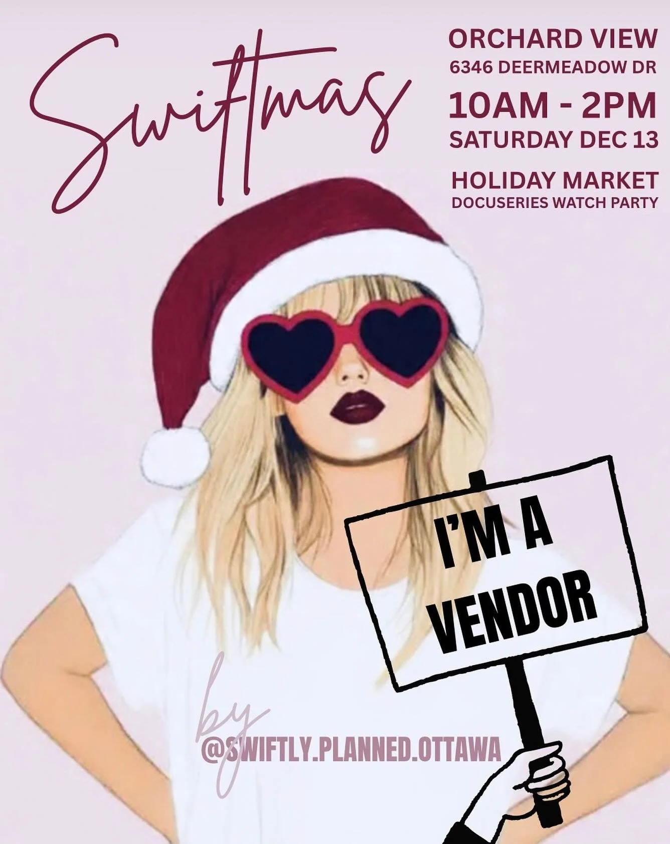 Happy to share I&rsquo;ll be a vendor at this year&rsquo;s SwiftMAS market. See you on December 13th.