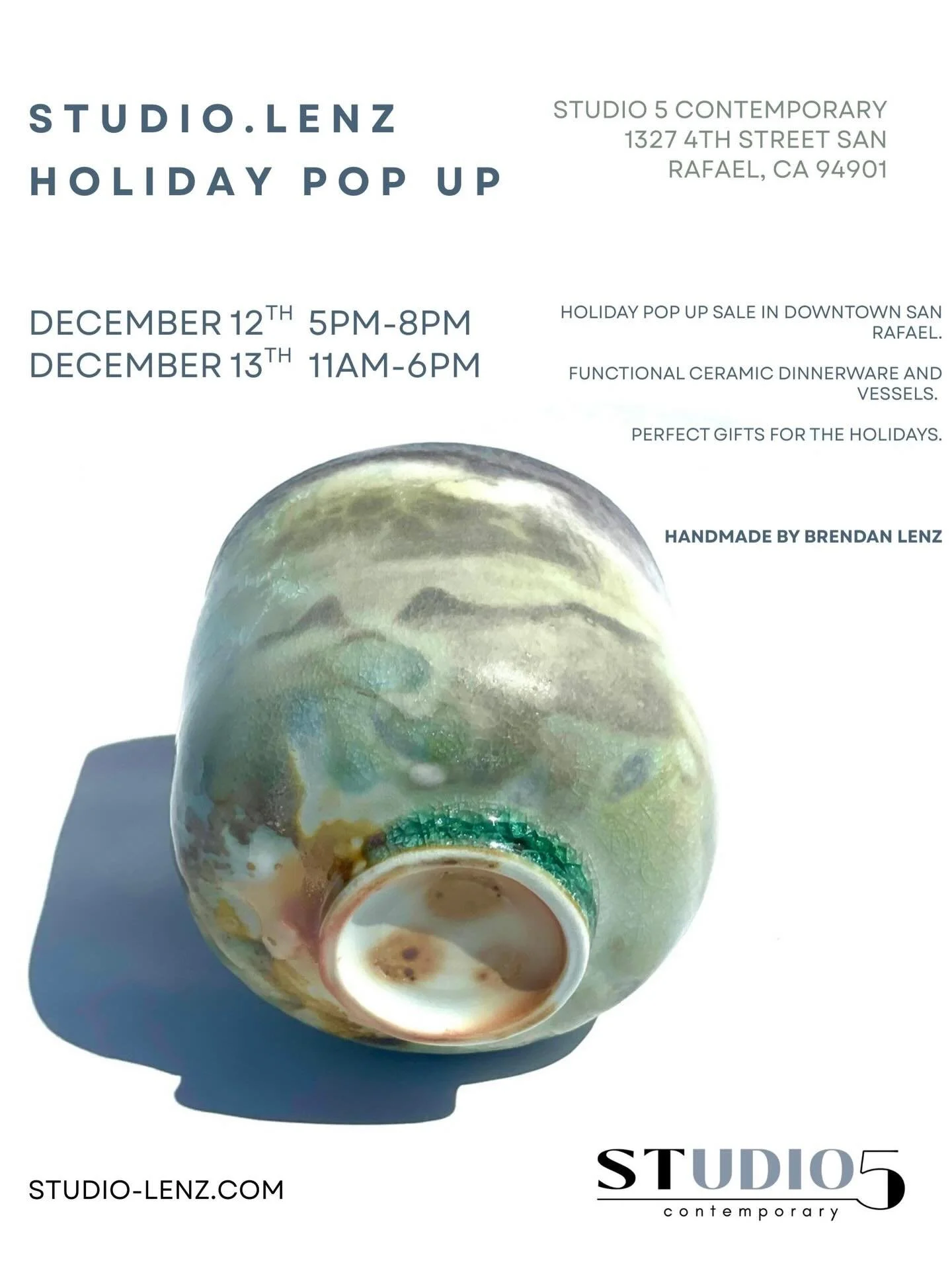 Studio.Lenz Holiday Pop-Up
