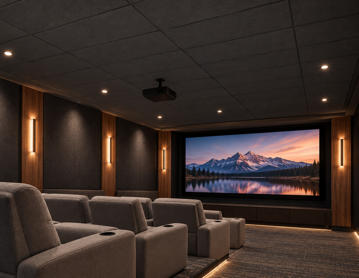 Black Out Acoustical Board