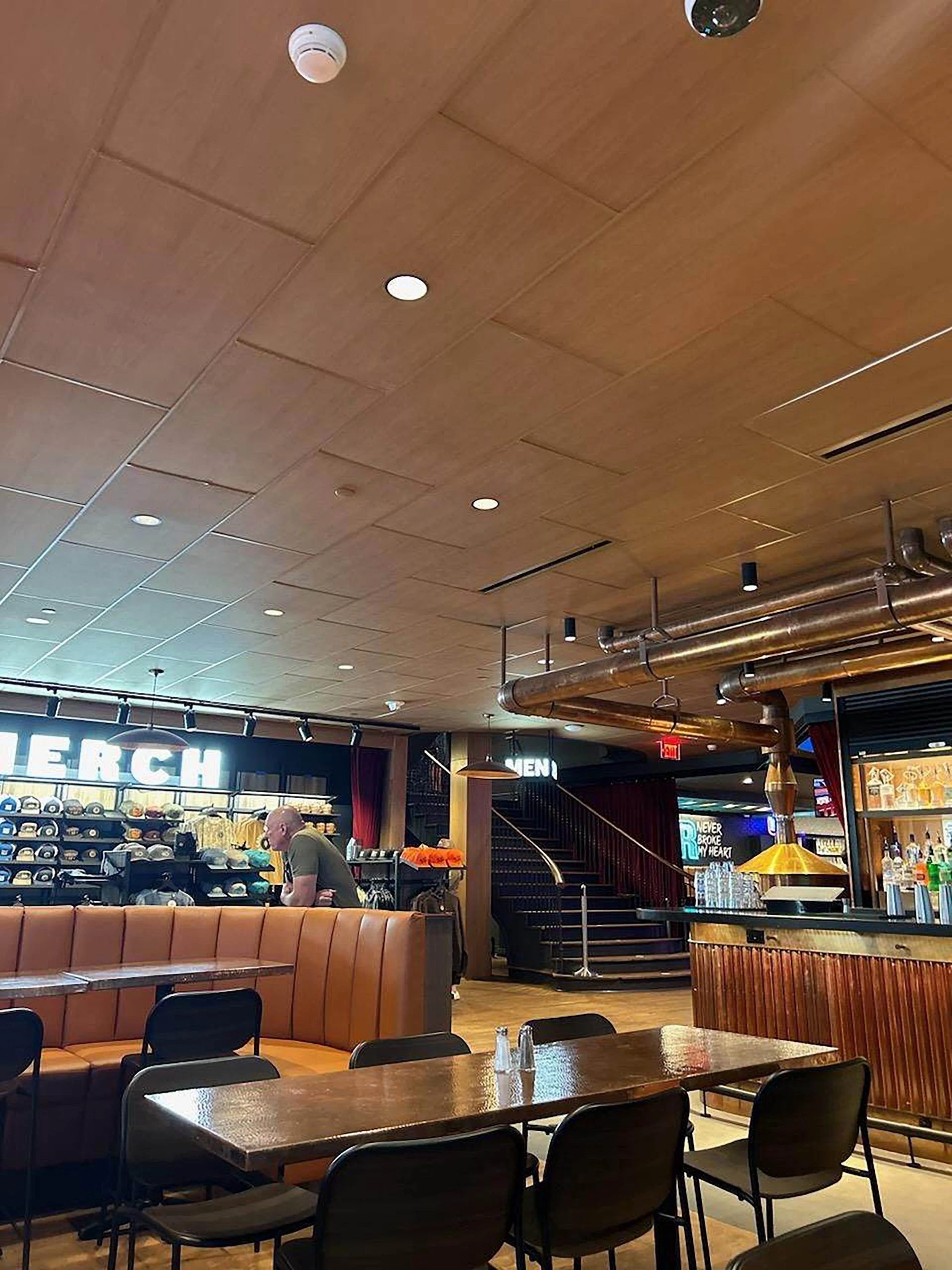 Wood Ceiling Tiles AME Wood Grain