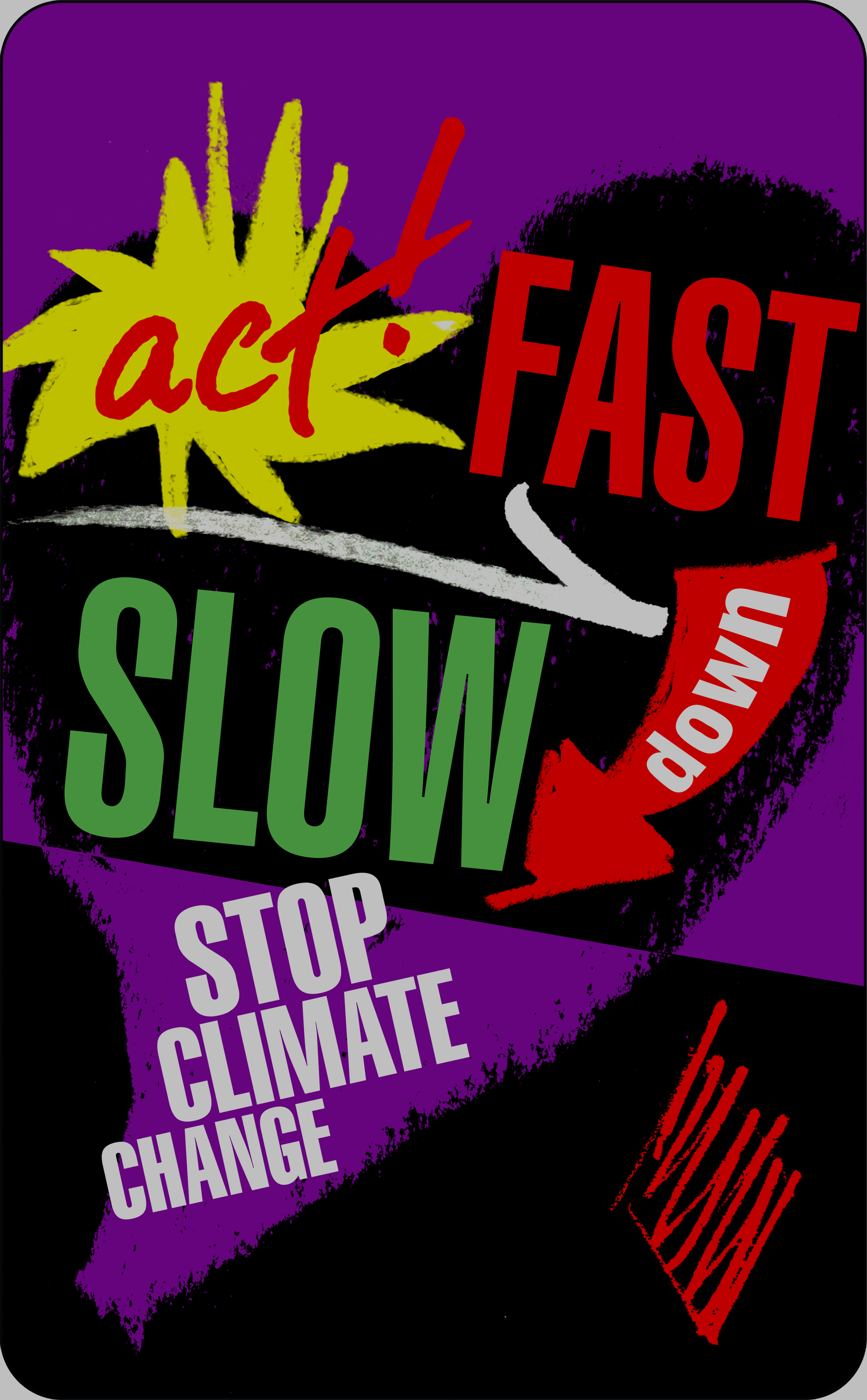 A smiling woman with glasses and curly hair wearing layered necklaces and hoop earrings, dressed in a white top with colorful stripes.