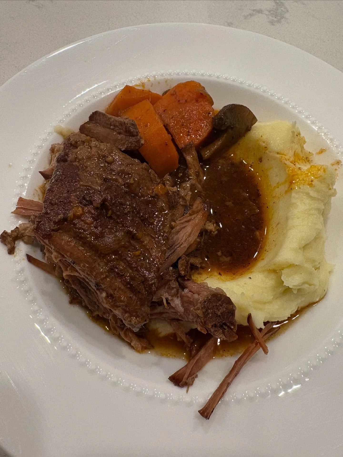 Pot roast is the perfect dinner on a chilly night #yum #foodporn #instafood #foodstagram #dinner #personalchef #catering