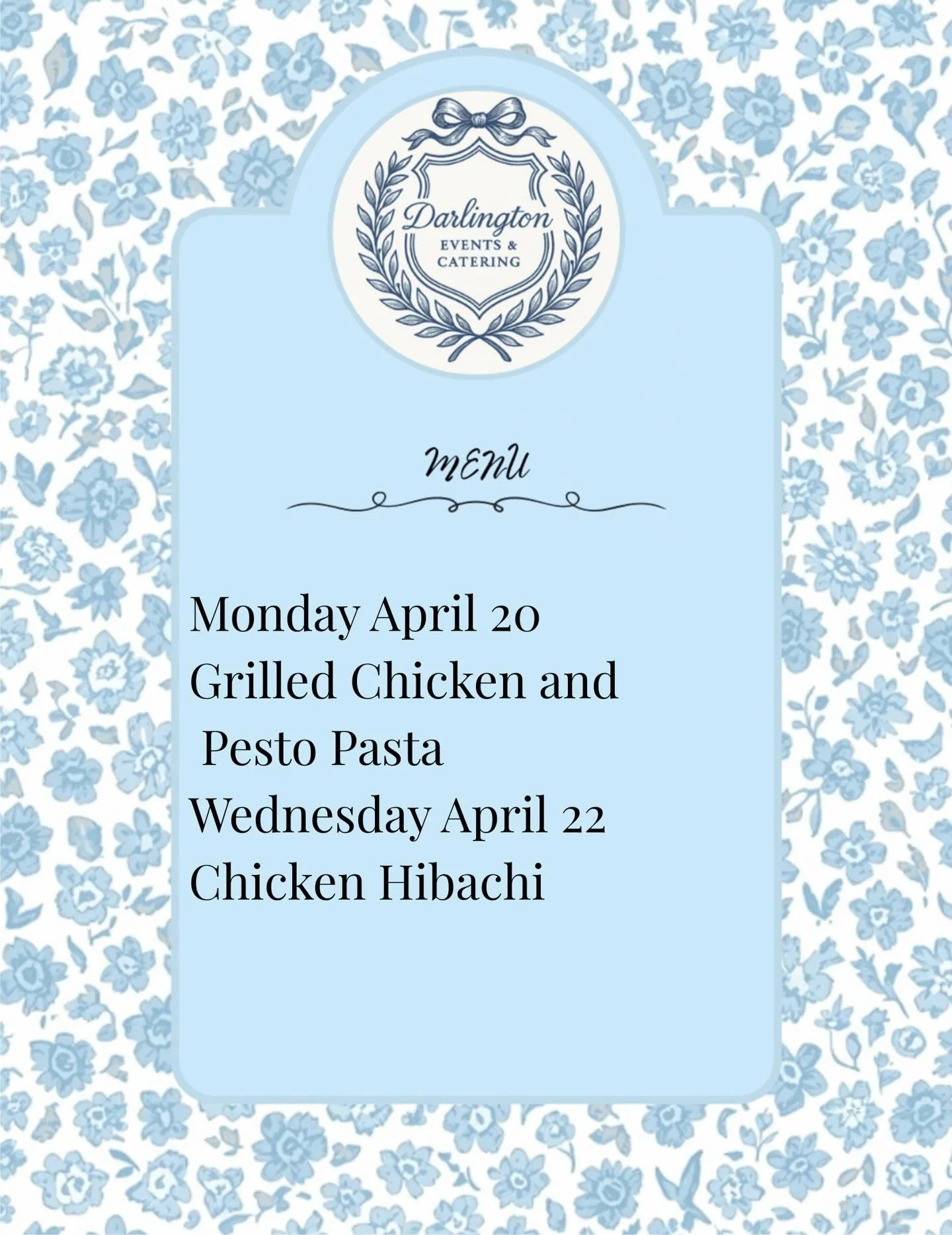 Spring has spring, so we are rolling out a new menu item!  Our lemony fresh grilled chicken with bright pesto pasta!  Order now to deliciousness delivered fresh to your door 🍋 ☀️ 💚