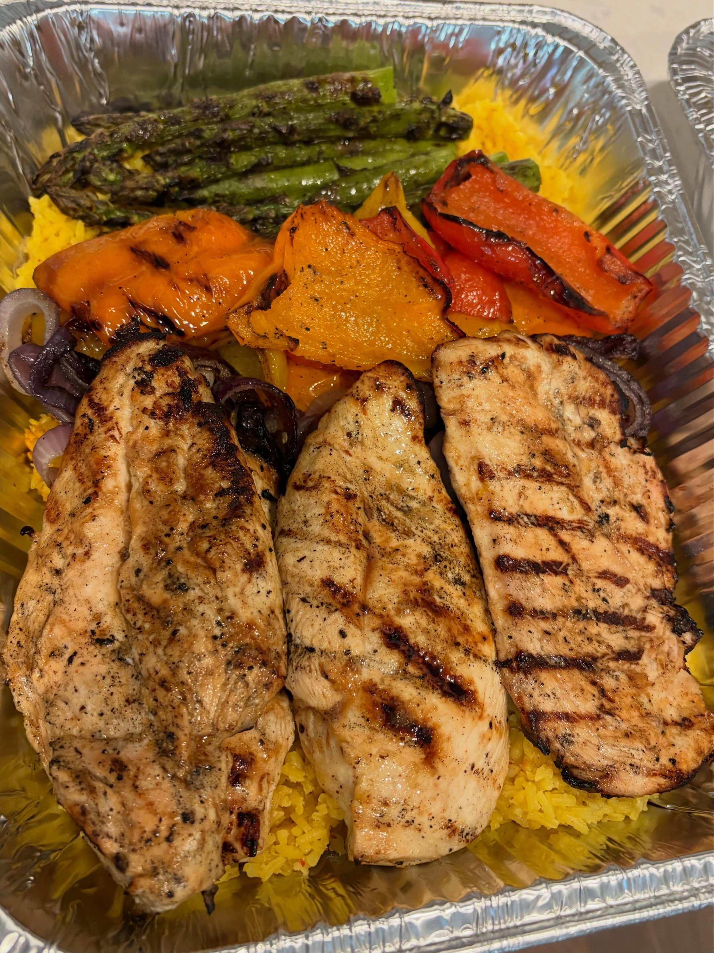 Dinner should be delicious AND healthy! 
#wakeforestnc #smallbusiness #catering #cheflife #privatechef