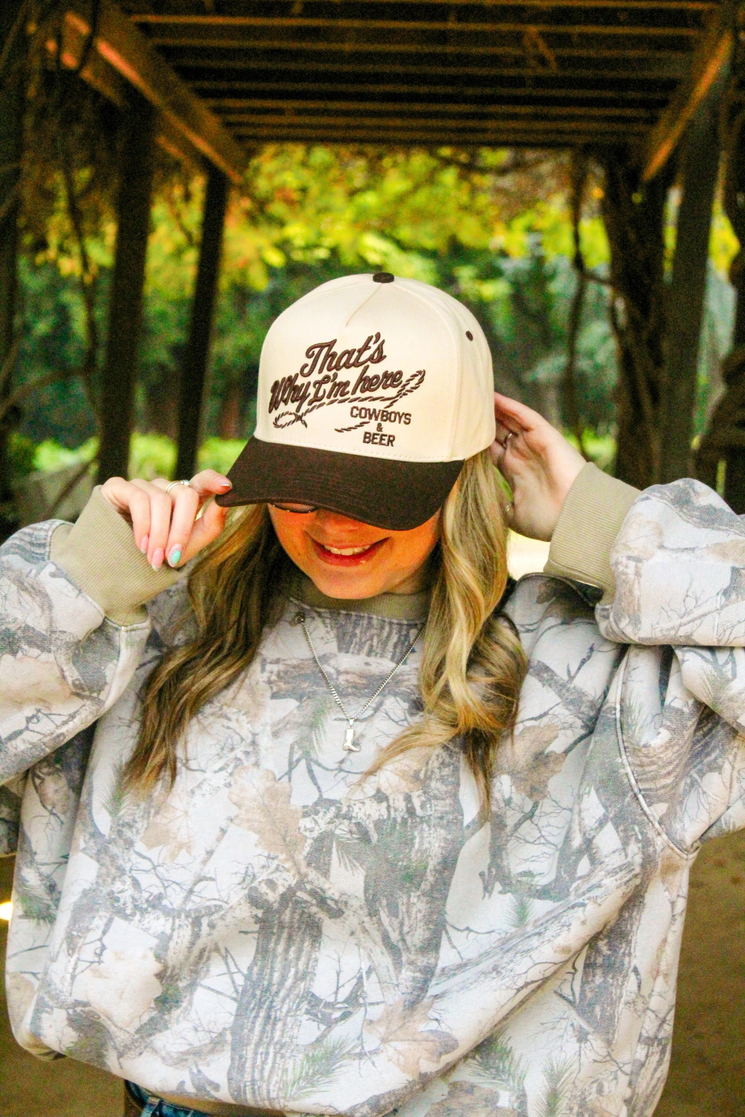 COWBOYS AND BEER HAT