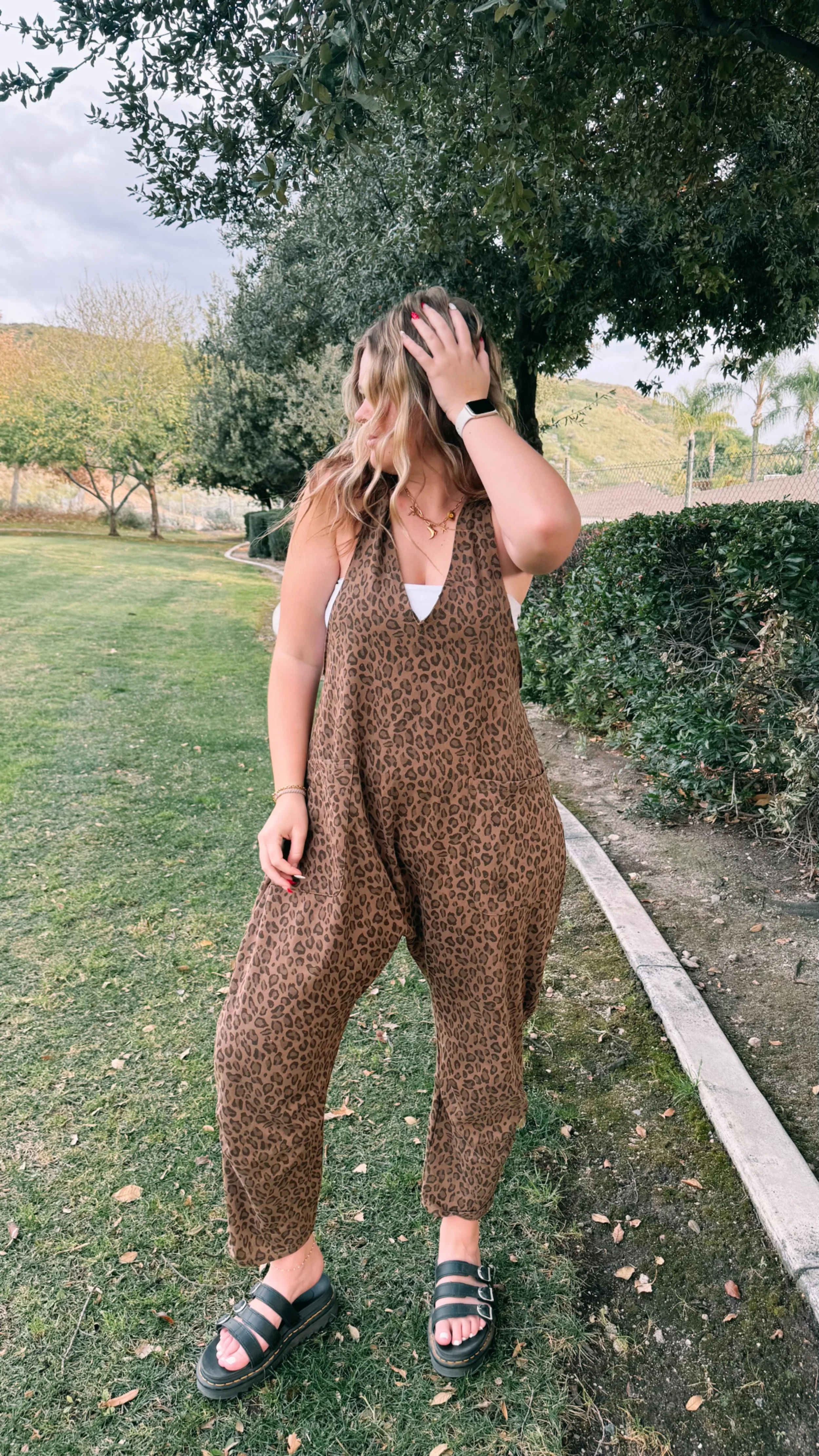 Leopard Lounge Jumpsuit