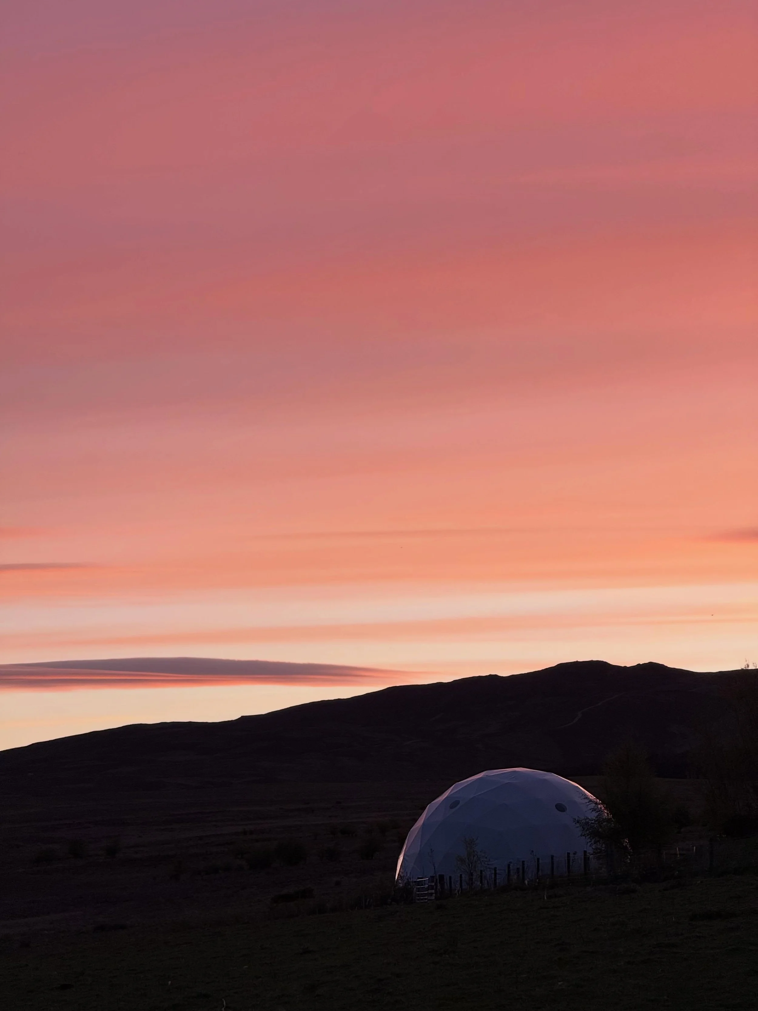 Sunset over the Wild Hive Dome 🌅✨
A space to slow down, breathe deeply, and reconnect with nature &mdash; and yourself.

Nestled in the heart of Scotland, our unique retreat and workshop space is available to hire for wellness retreats, creative gat