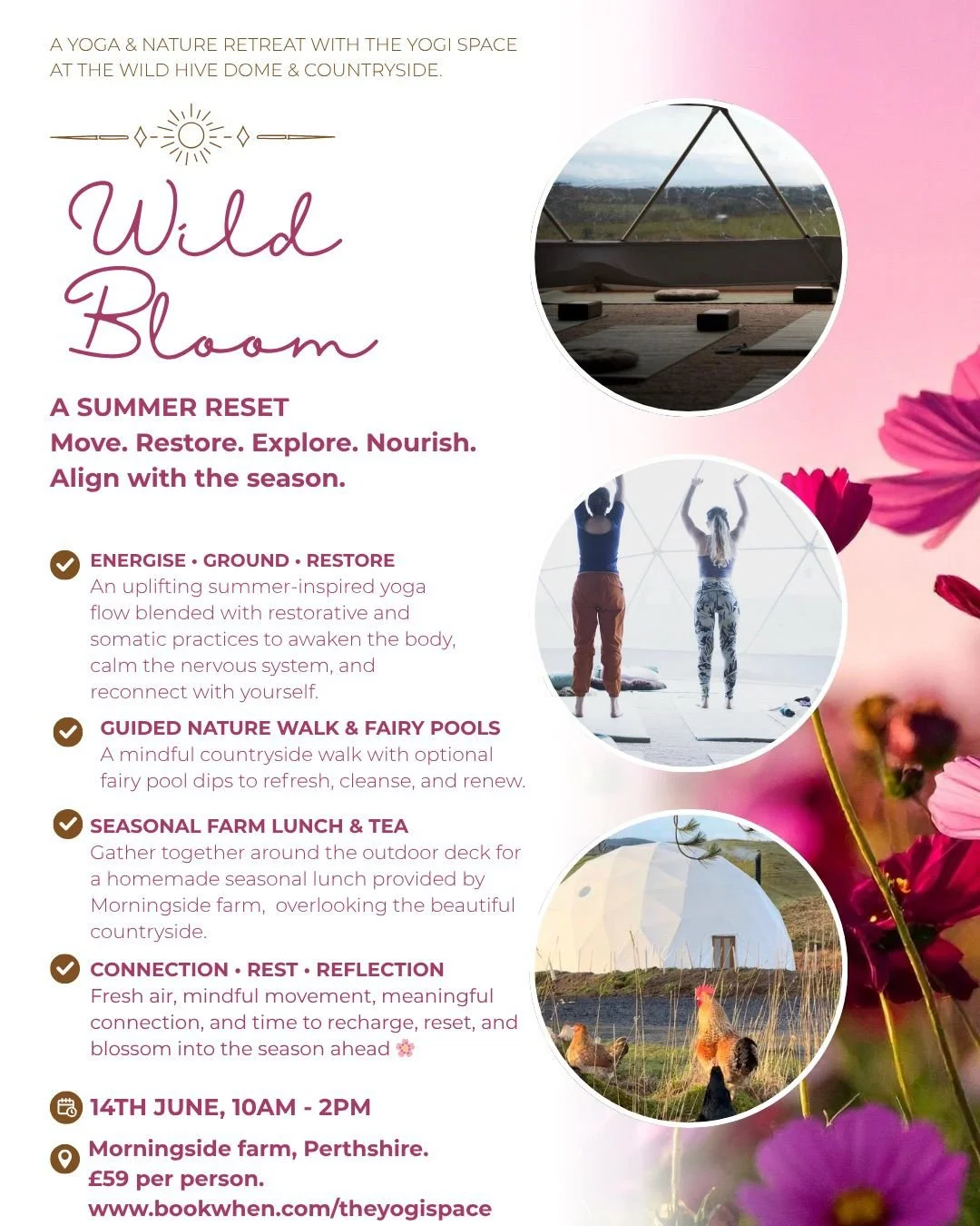 Wild Bloom With The Yogi Space 