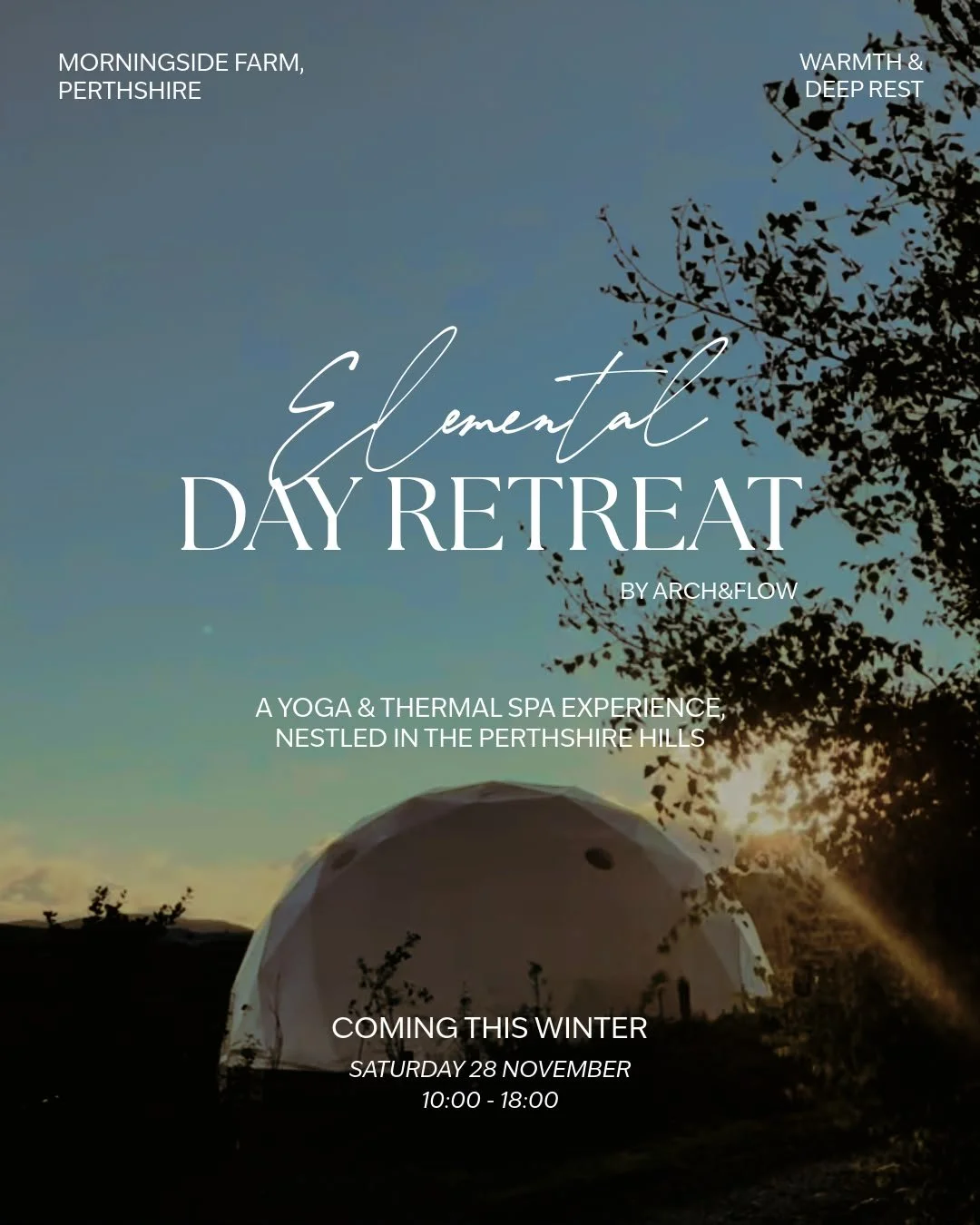 Elemental Day Retreat by Arch&amp;Flow