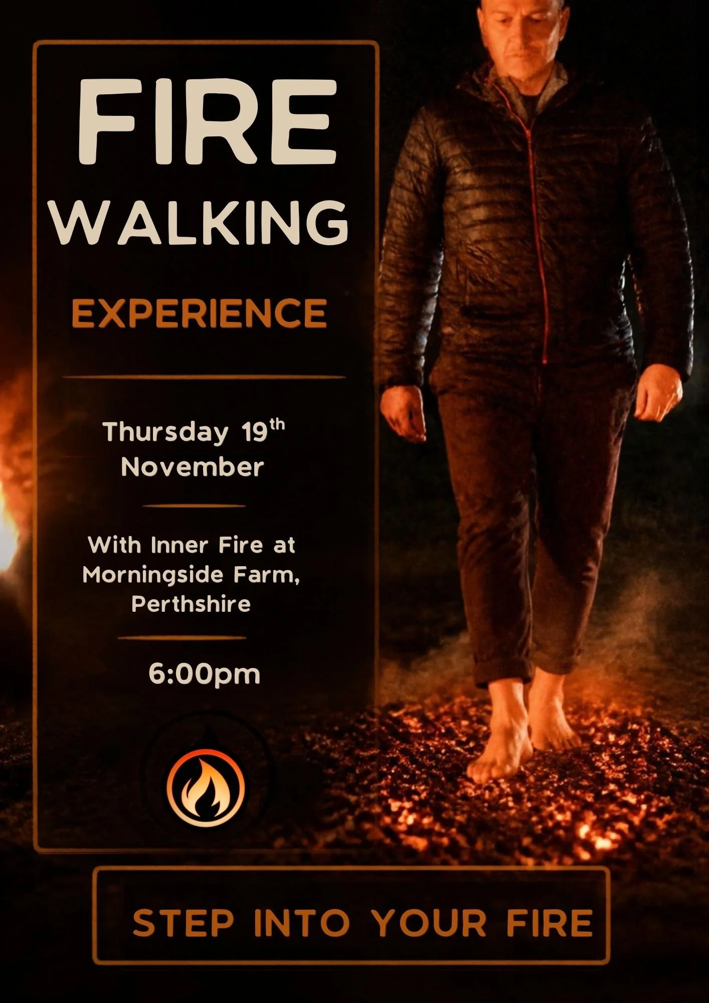 FIRE WALKING EXPERIENCE with Inner Fire