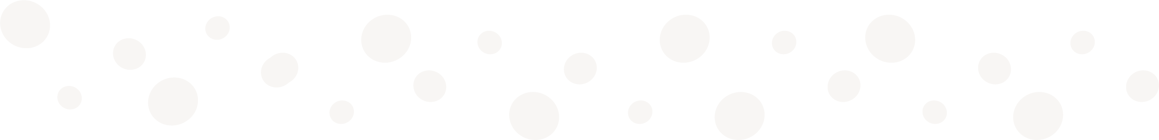 White bubbles floating on a black background.