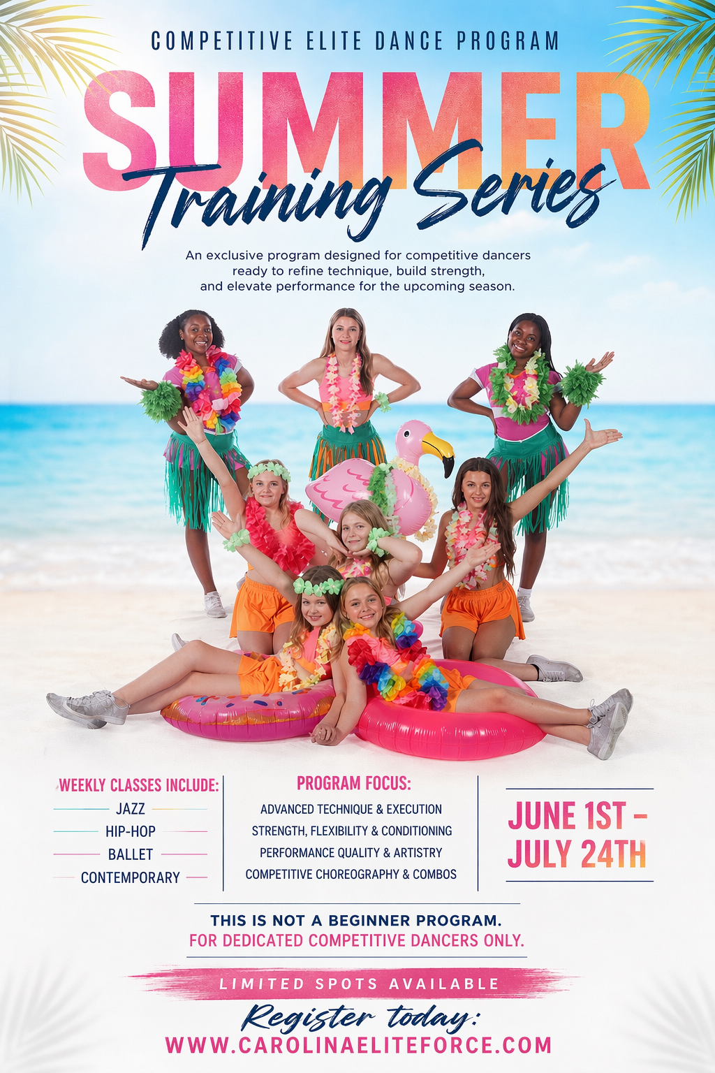 Summer Competitive Elite Dance Program