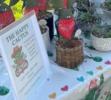 The Happy Cactus, succulents, farmers market, nj market