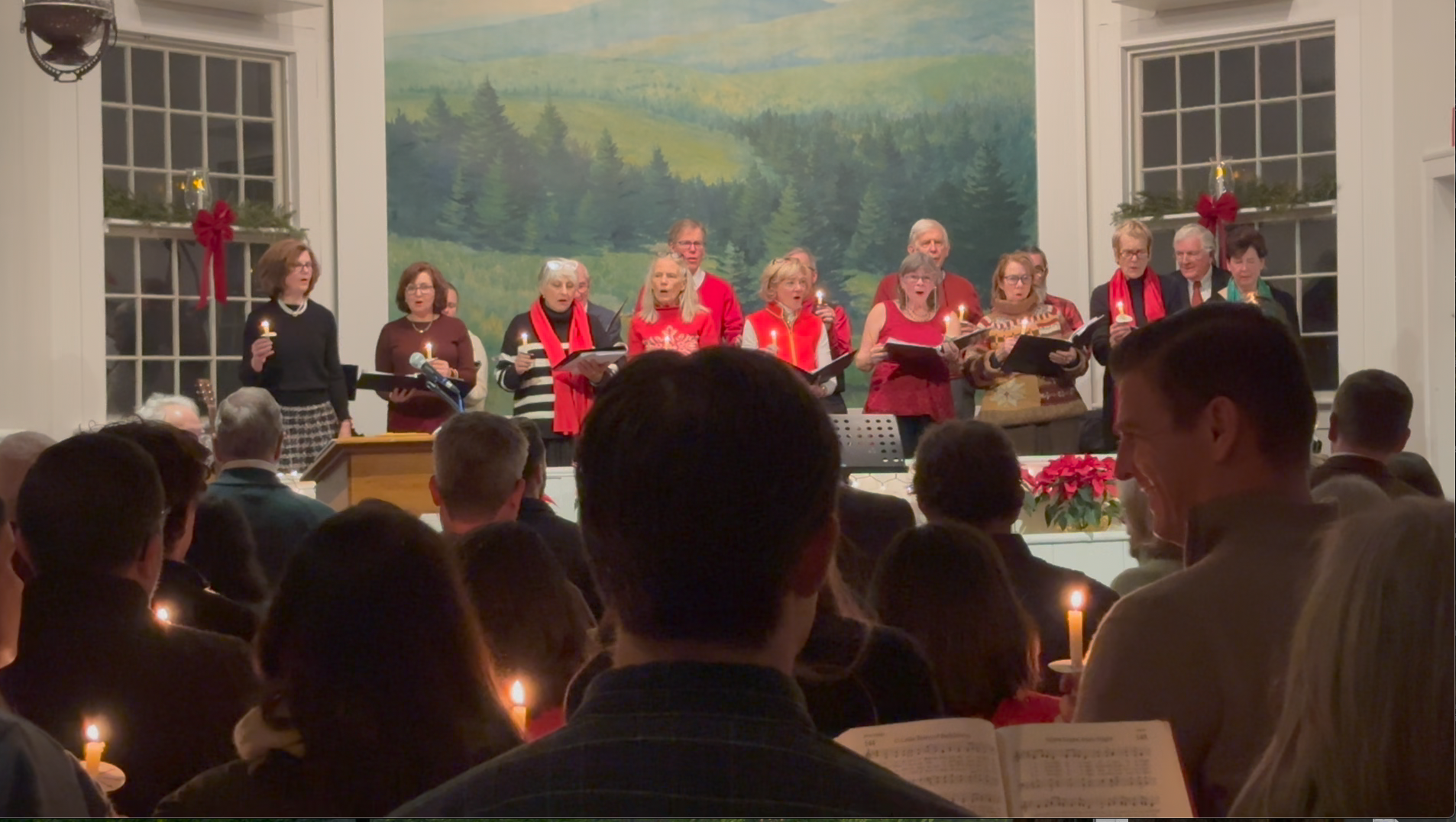Choir Performs at Sunday Service