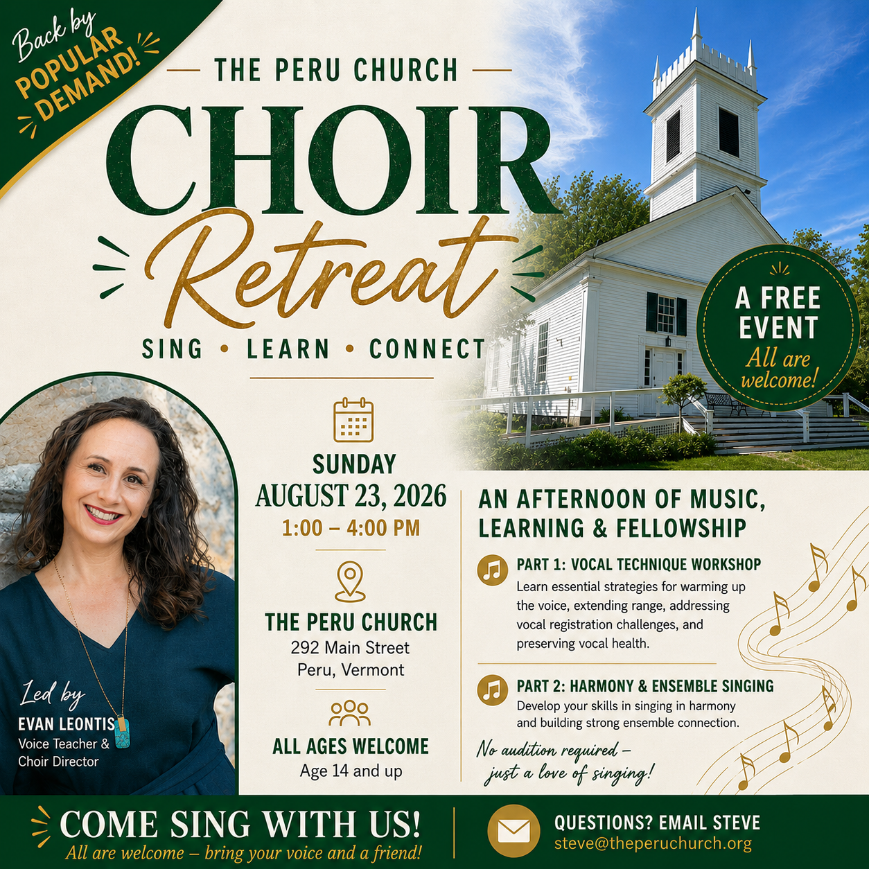 Peru Church Choir Retreat