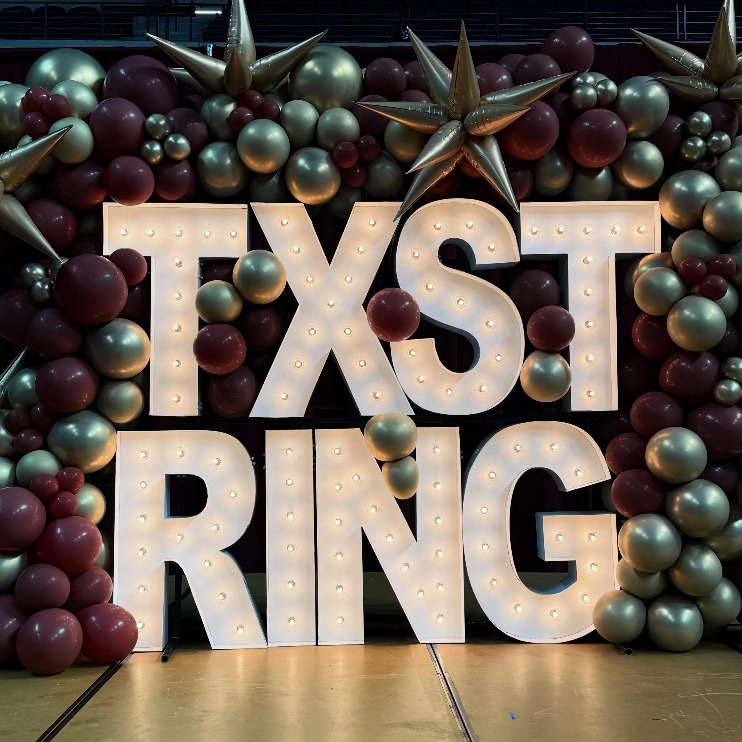 Lighting up one of the most exciting milestones at Texas State University 🤍

Our team was honored to provide the &ldquo;TXST RING&rdquo; marquee letters display for the Texas State ring ceremony celebrating this incredible group of graduates.

Congr