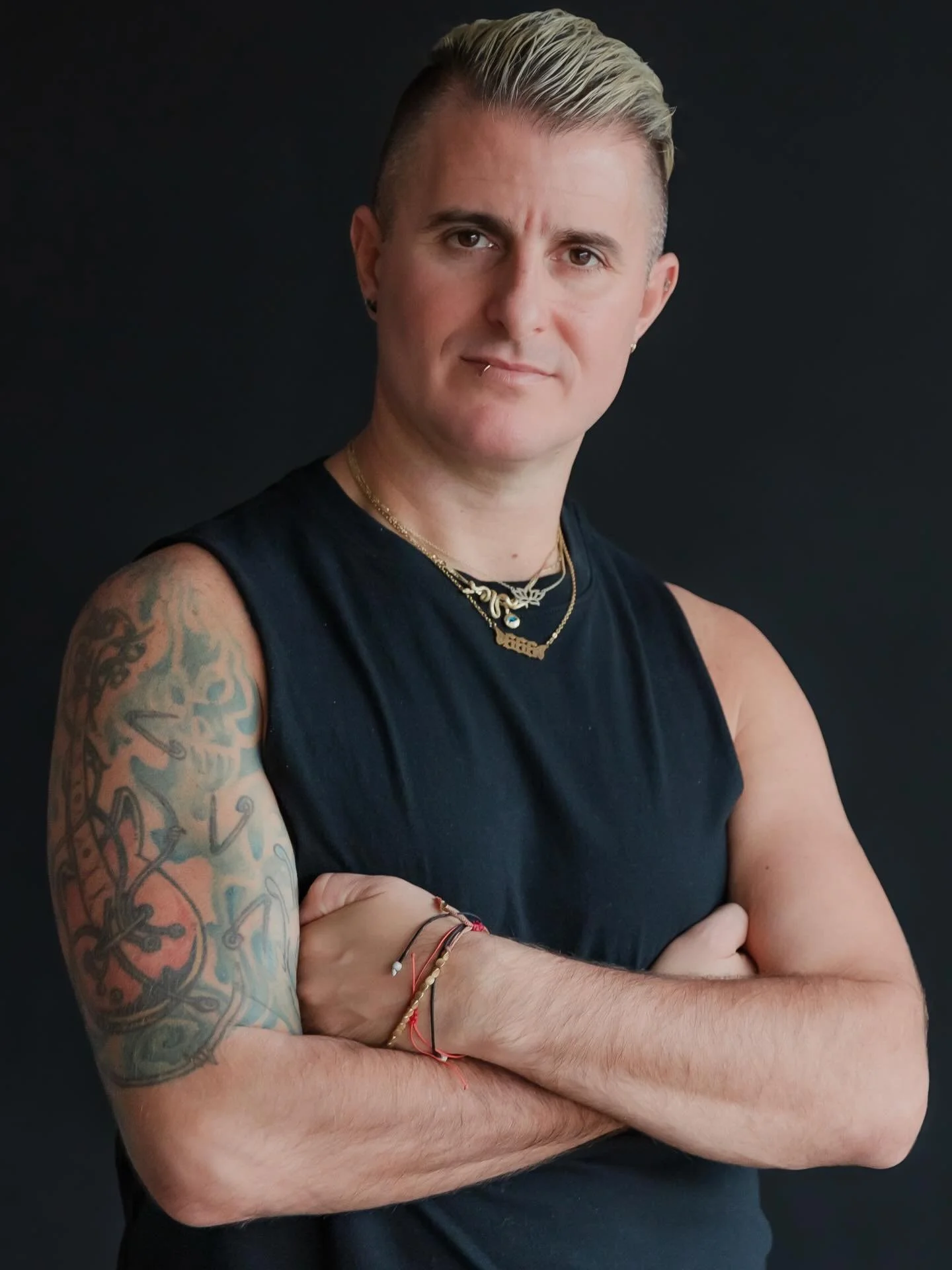 Meet Chris - Just Breathe Yoga Massapequa Co-Owner. 

With 23 years on the mat and a full decade woven into the heart of the JBY community, Chris brings depth, intention, and reverence to every class. Trained in Bikram (2008), Vinyasa (2013), and Inf