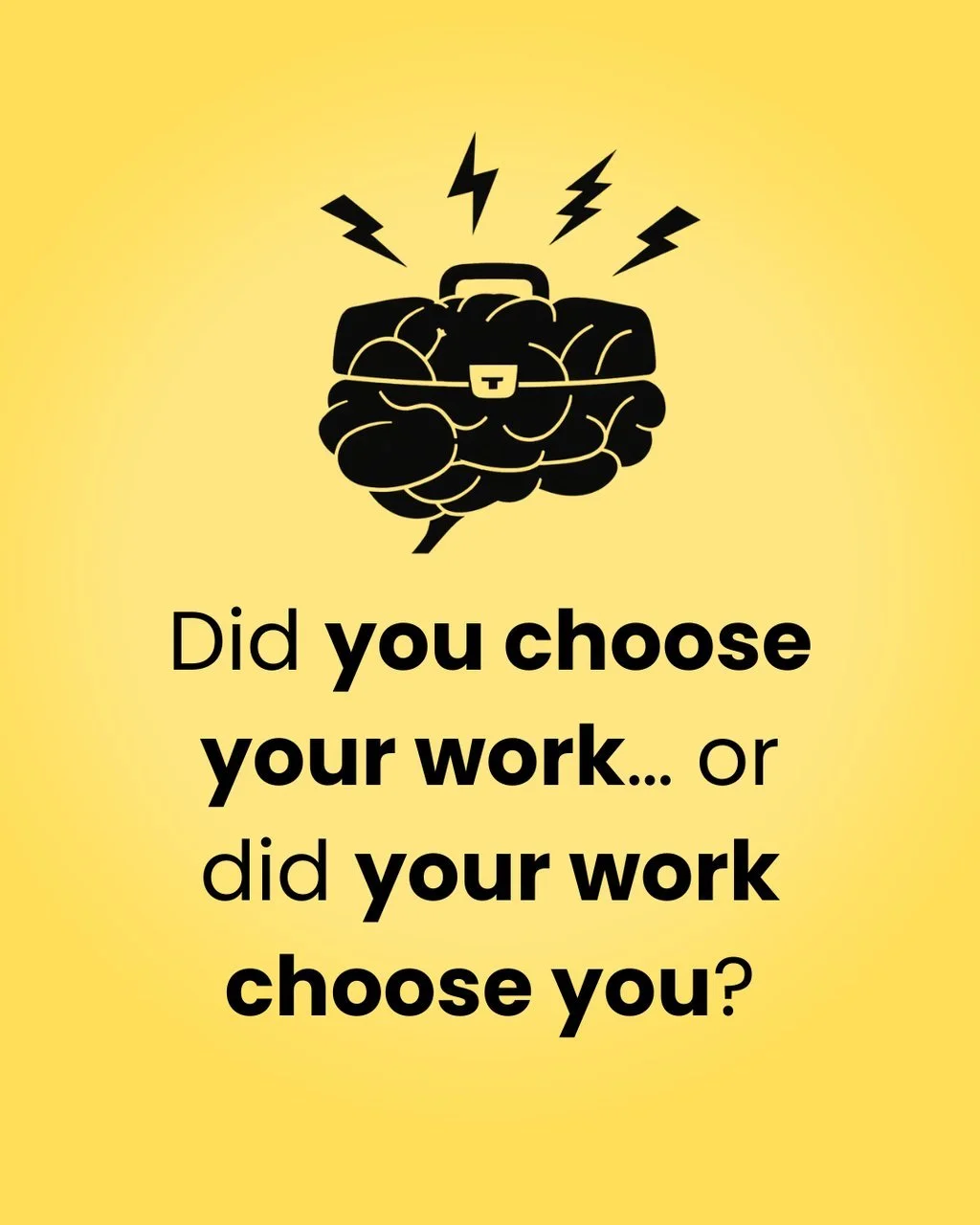 The reality of that question leads to very different lives. One leads to intentional living, ownership, passion, and purpose in your work. The other leads to frustration, misery, dread, and that sinking feeling of &ldquo;How did I get here?

#CareerC