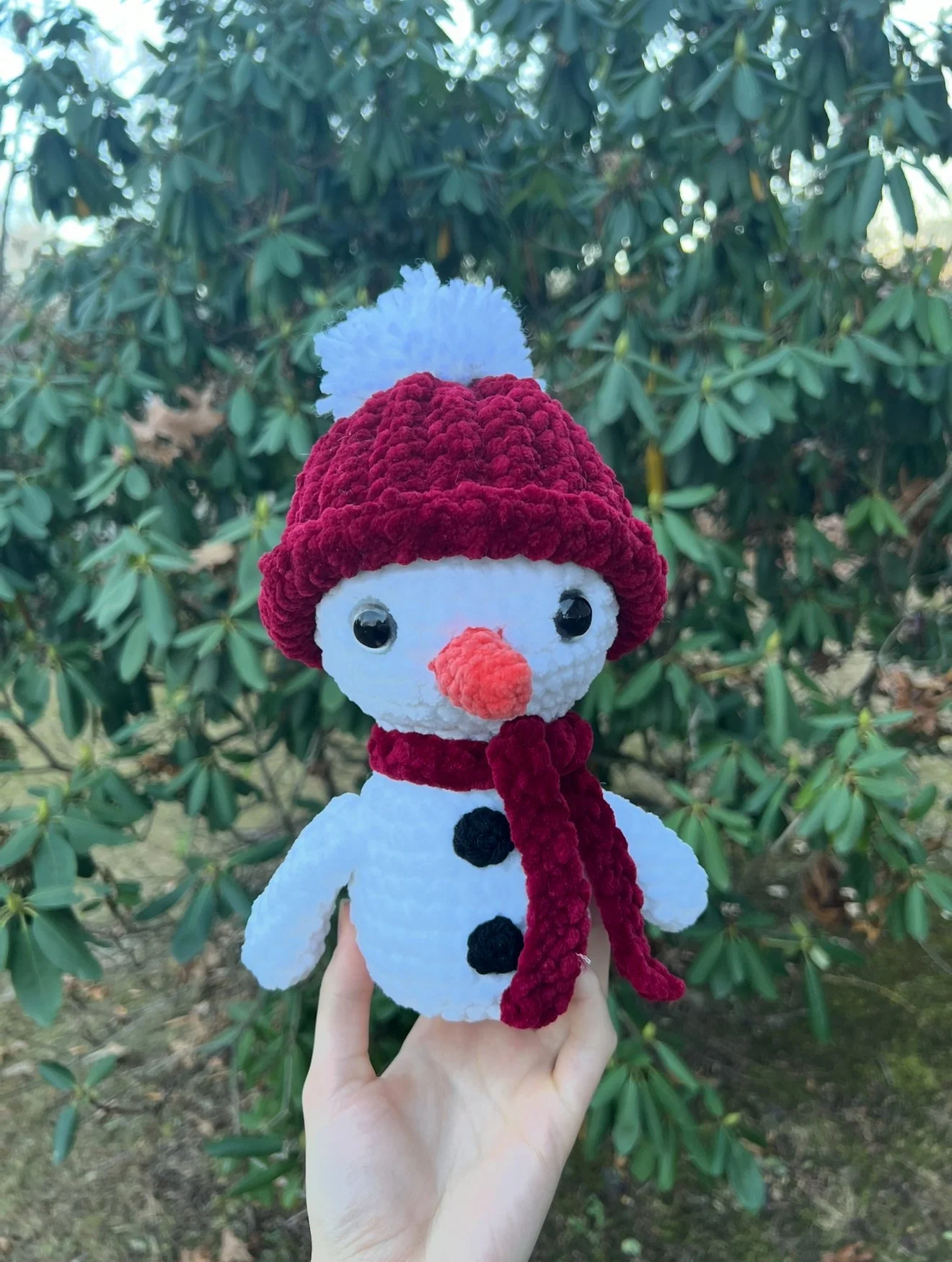 Cozy Snowman Plushie