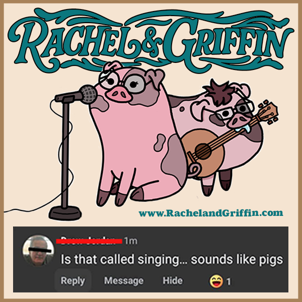 Sounds Like Pigs sticker, from a facebook comment