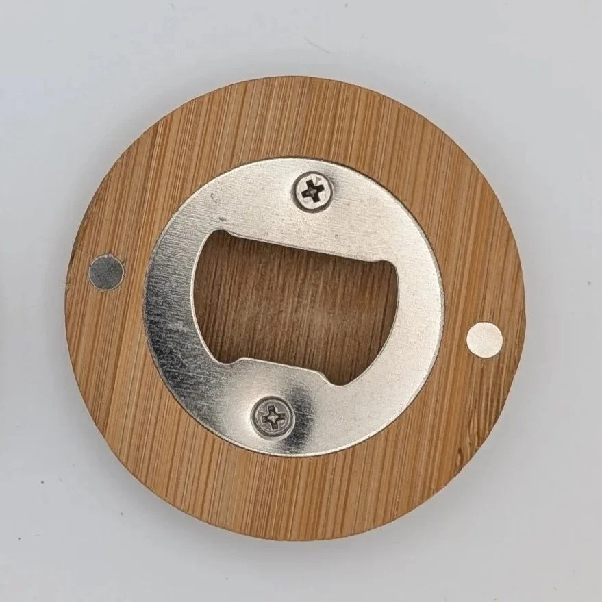 back of wooden bottle opener