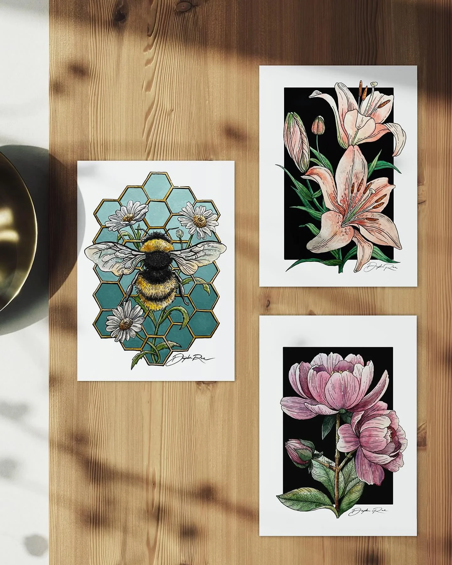 I&rsquo;ll be at the Wake Forest Farmer&rsquo;s Market TOMORROW with a new batch of these 5x7 prints! 

It&rsquo;s almost September, which also means that the transition from my Summer stock to a new series of Fall designs is coming your way! I&rsquo