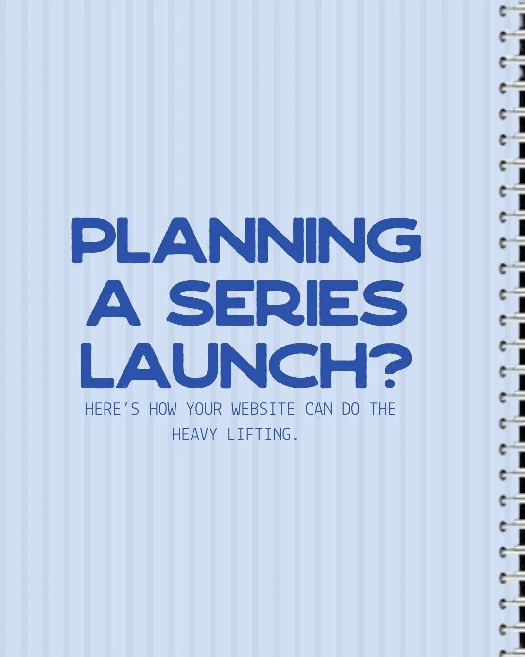 Planning a series launch? Start with your website.

Before release day, your site should already be:
📖 Organizing your series in one place
💌 Collecting emails for launch updates
⭐ Clearly showing where new readers begin
🕯️ Teasing future releases
