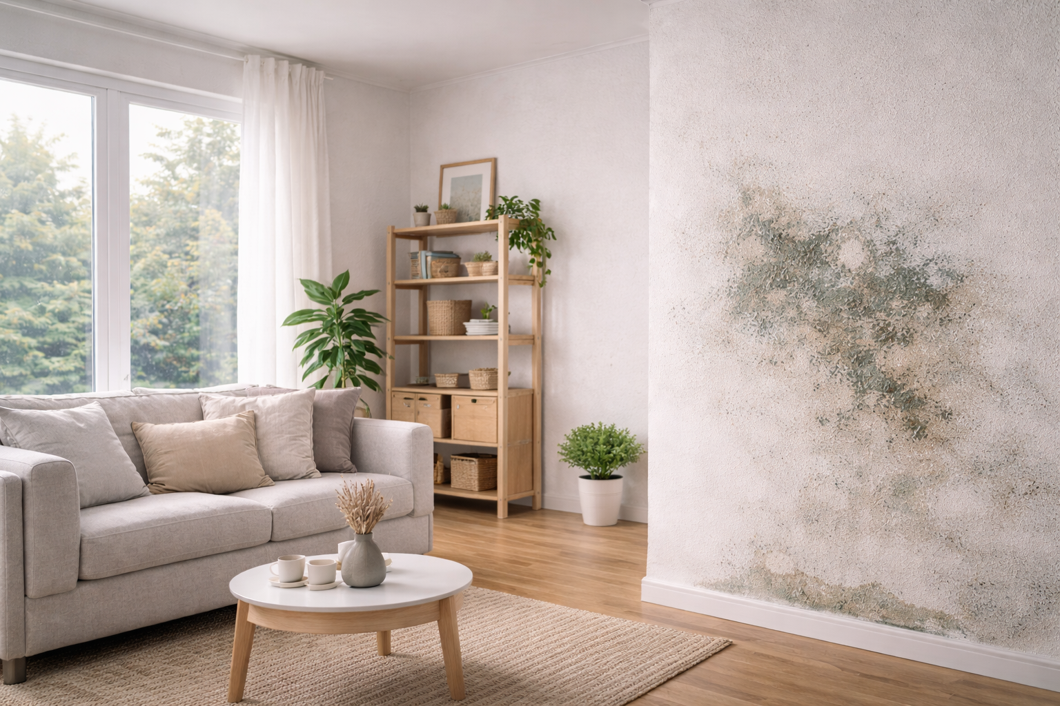 Mould is a symptom, not the cause.