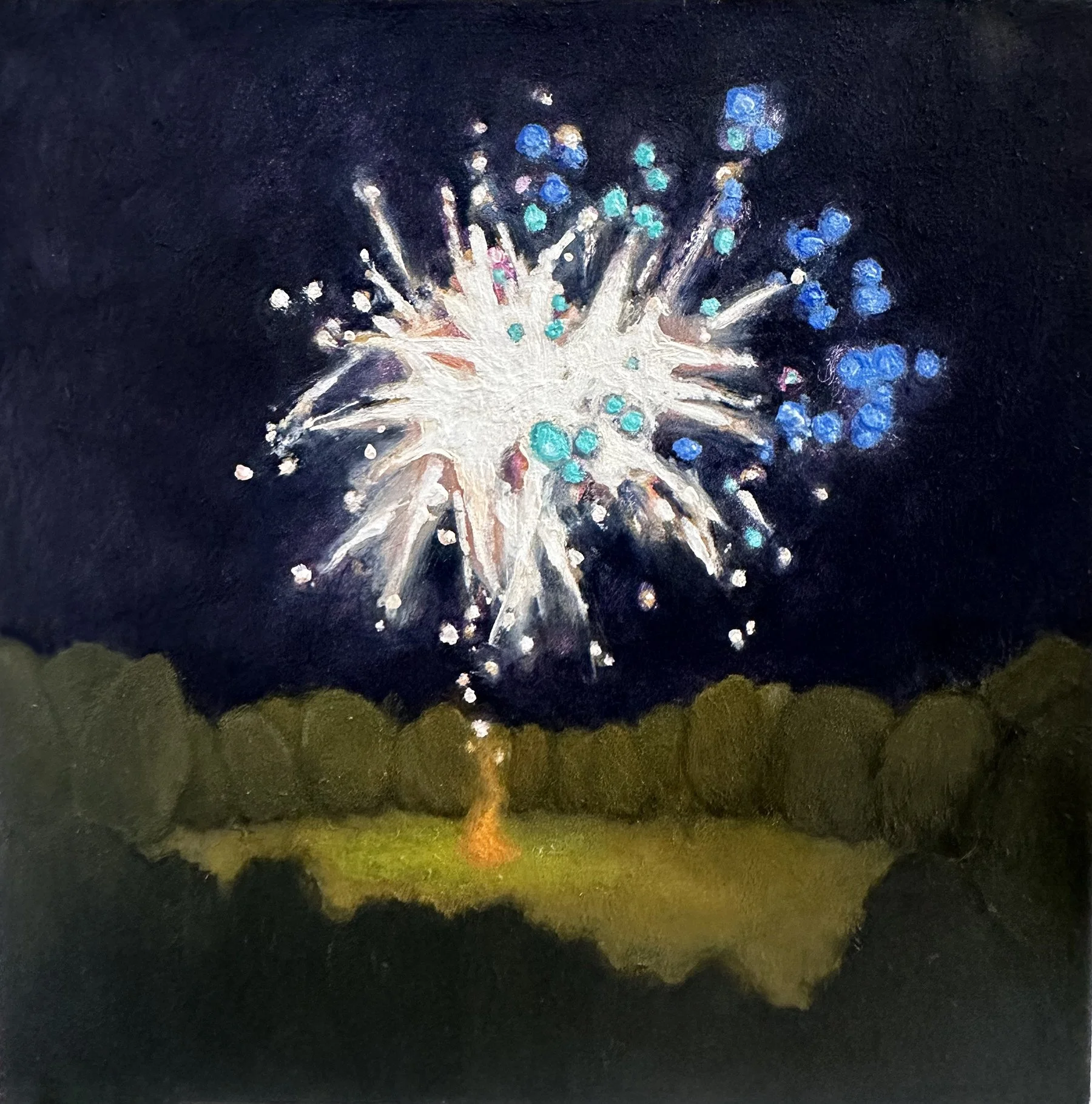 Starburst, 4x4 inches