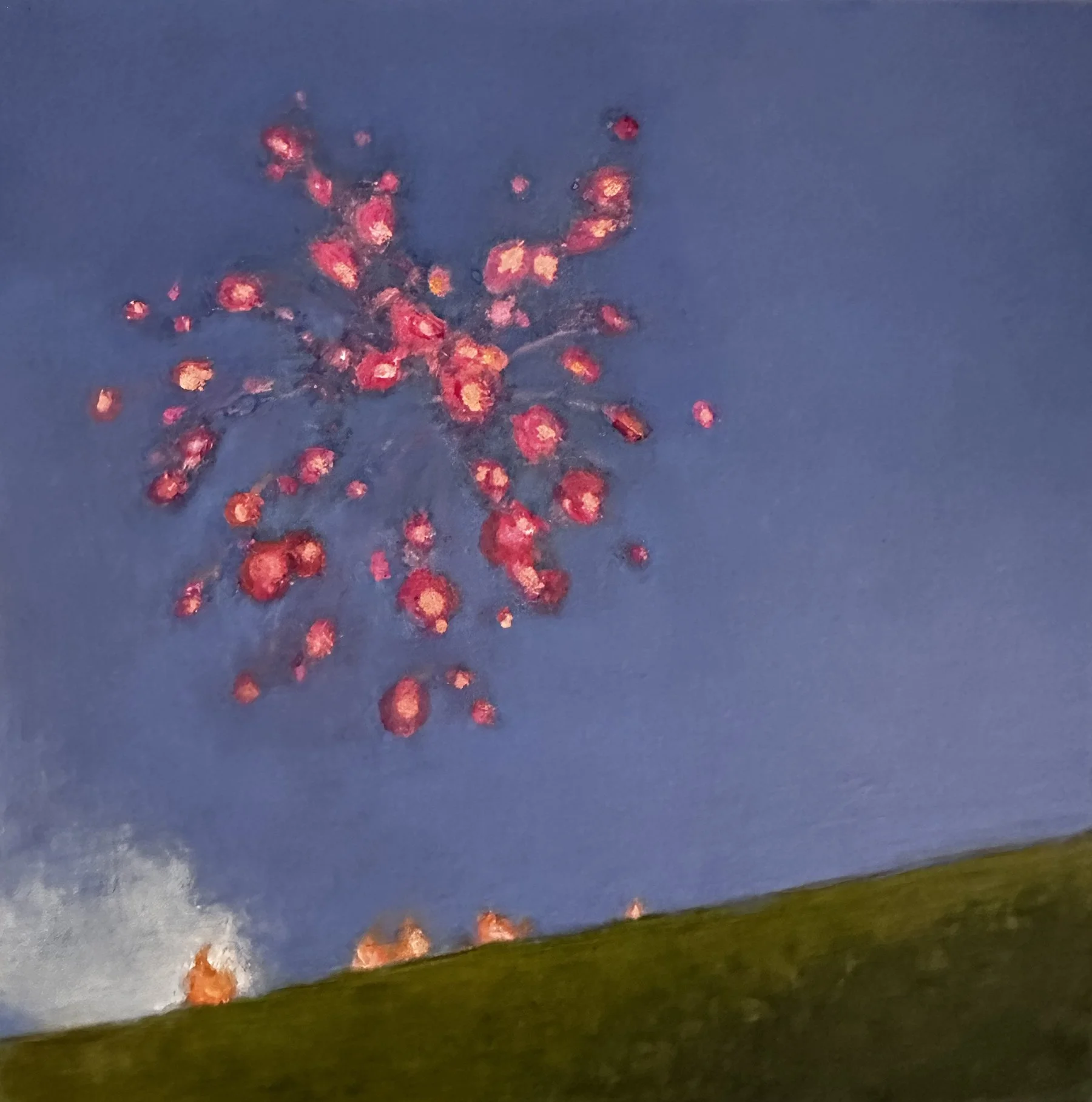 Starburst, 3x3 inches