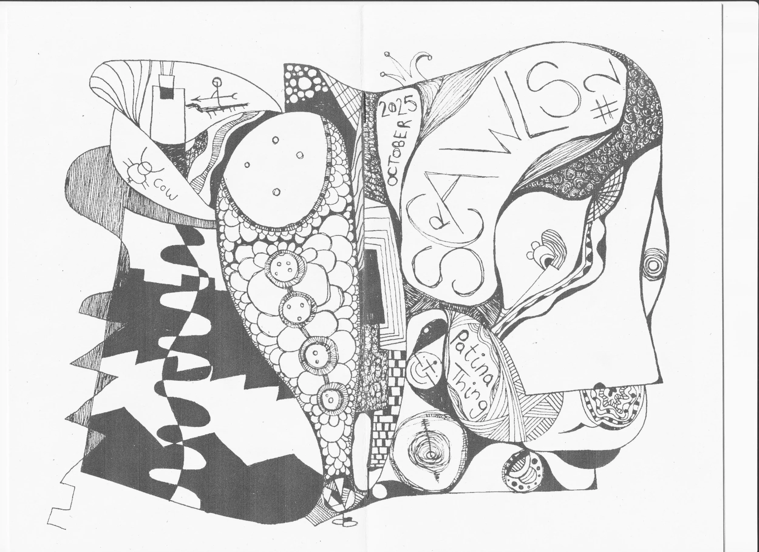 Scrawls #2 Nov 2025 Zine - Digital Download