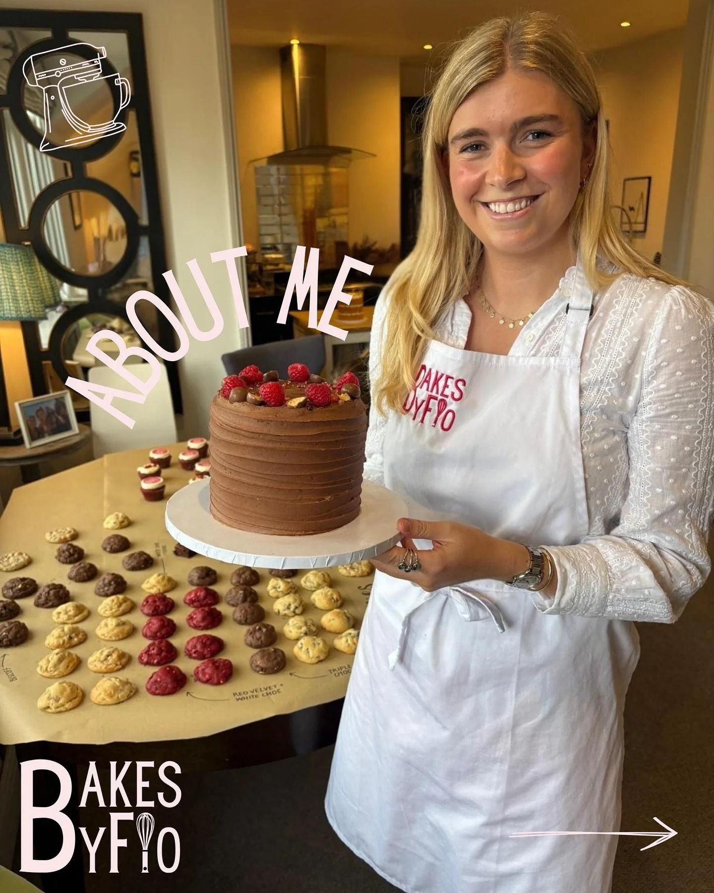 Celebrating 400 of you joining me on my baking journey (it&rsquo;s the little wins that mean so much 🥹), I thought it was the perfect time to reintroduce myself for anyone new around here&hellip; so here goes! 👋🏻 

Hi, I&rsquo;m Flo - a self-taugh