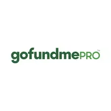 GoFundMe PRO logo in green text on a white background.