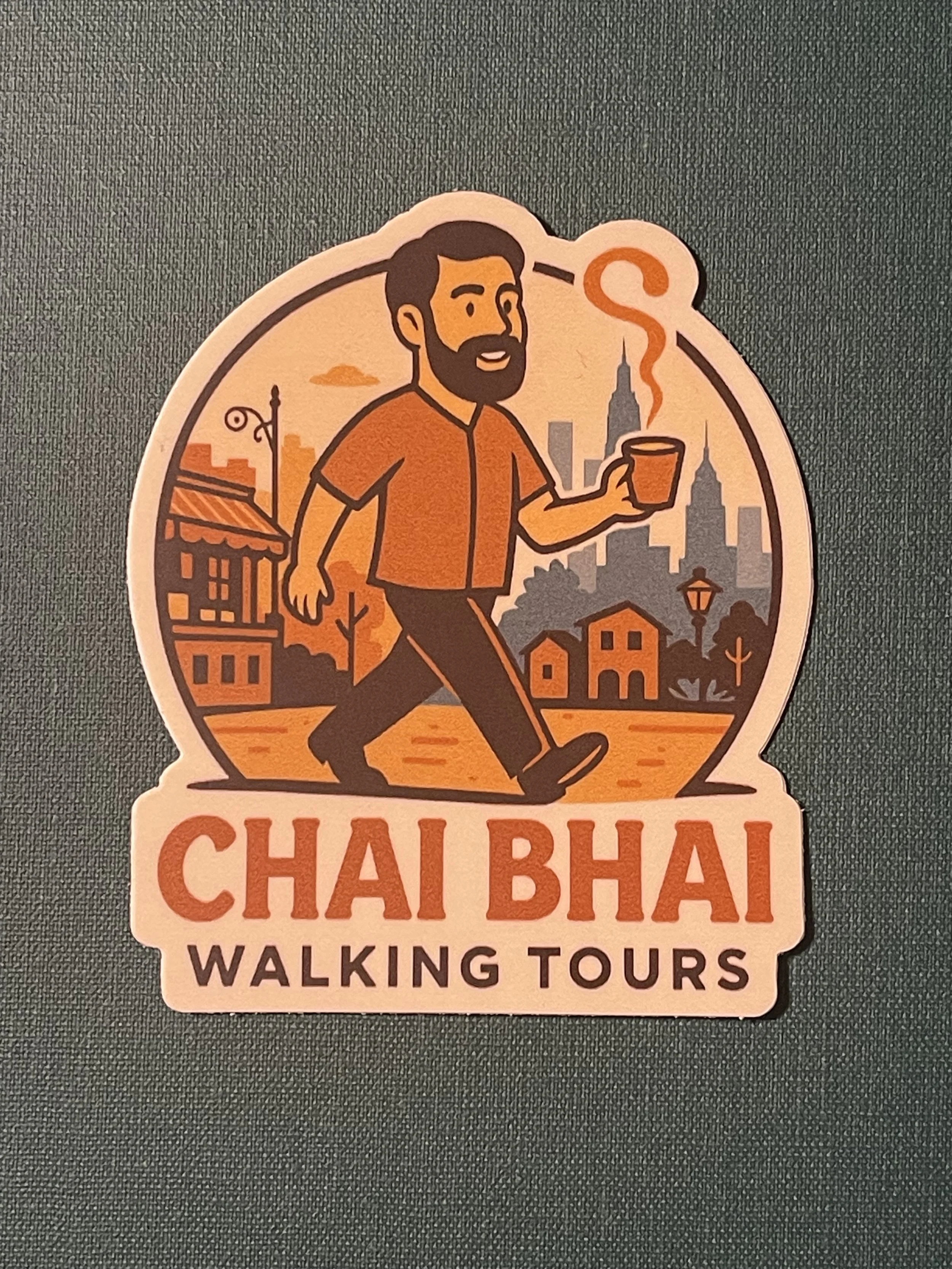 Walking Brother Sticker