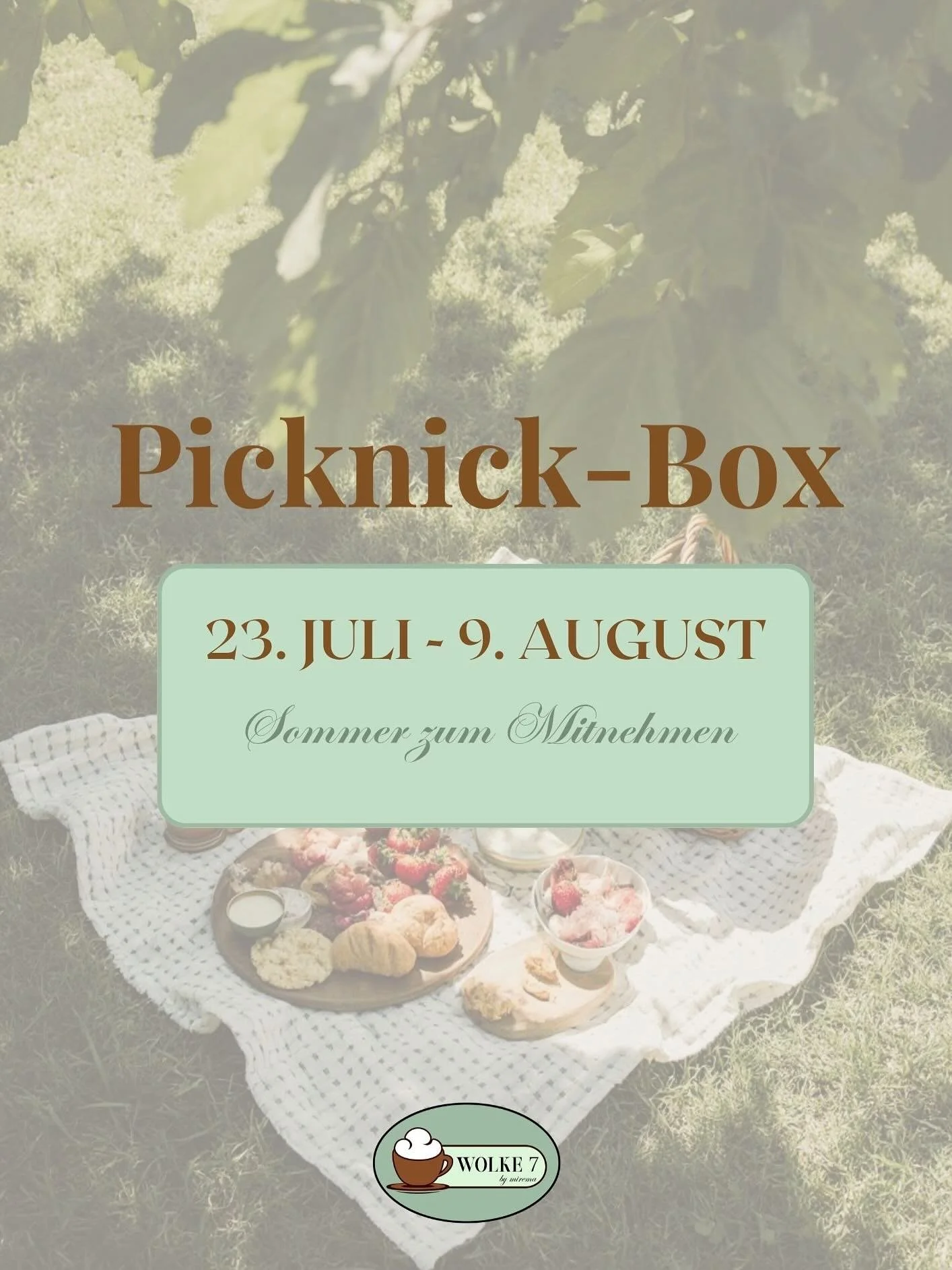Sommer zum Mitnehmen. &hearts;️

Ob ein gem&uuml;tliches Picknick am Rhein, ein Ausflug in den Wald oder ein entspannter Nachmittag im eigenen Garten &ndash; mit unserer Picknick-Box wird jeder Sommertag zu einem kleinen Genussmoment. 🍓

Mit viel Li