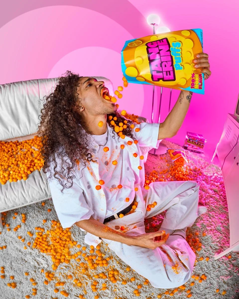 Chava_oropesa_food_photography_tangerine_cheese_puffs_bag_lounge.jpg
