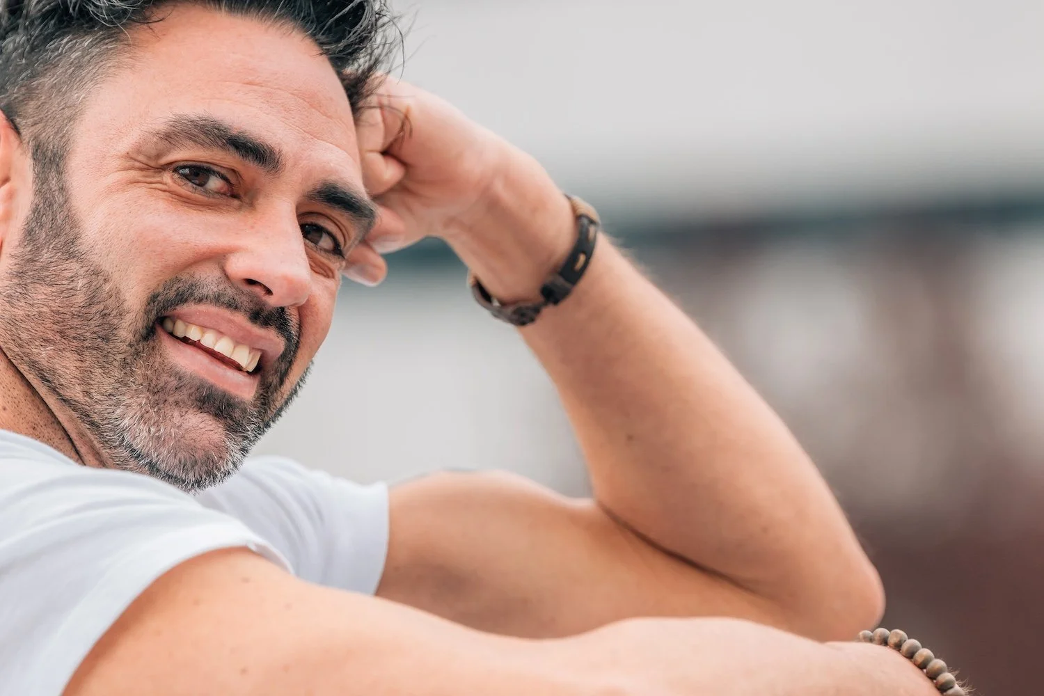 Man who received mens hormone therapy in livemore CA.