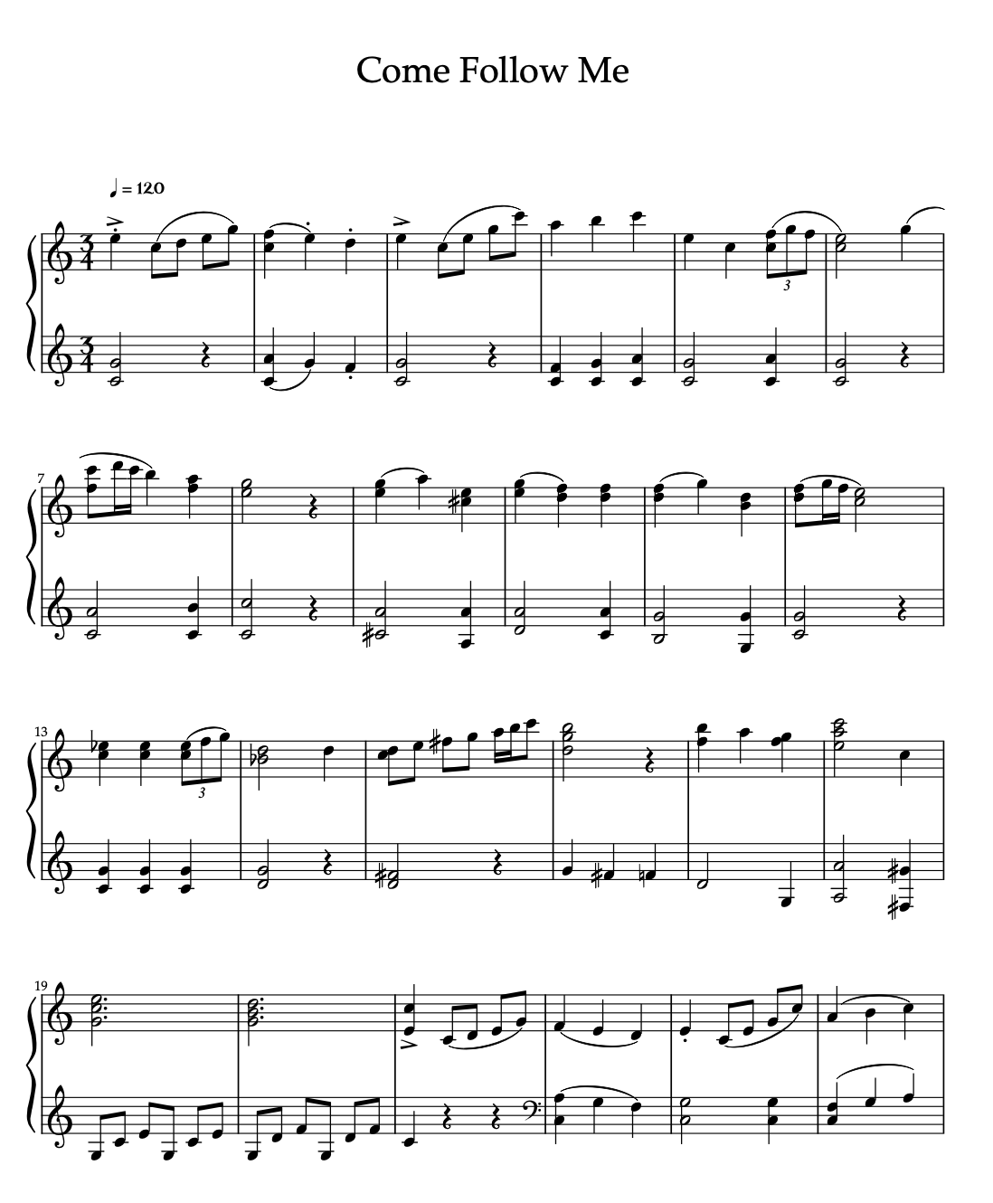 Come Follow Me
