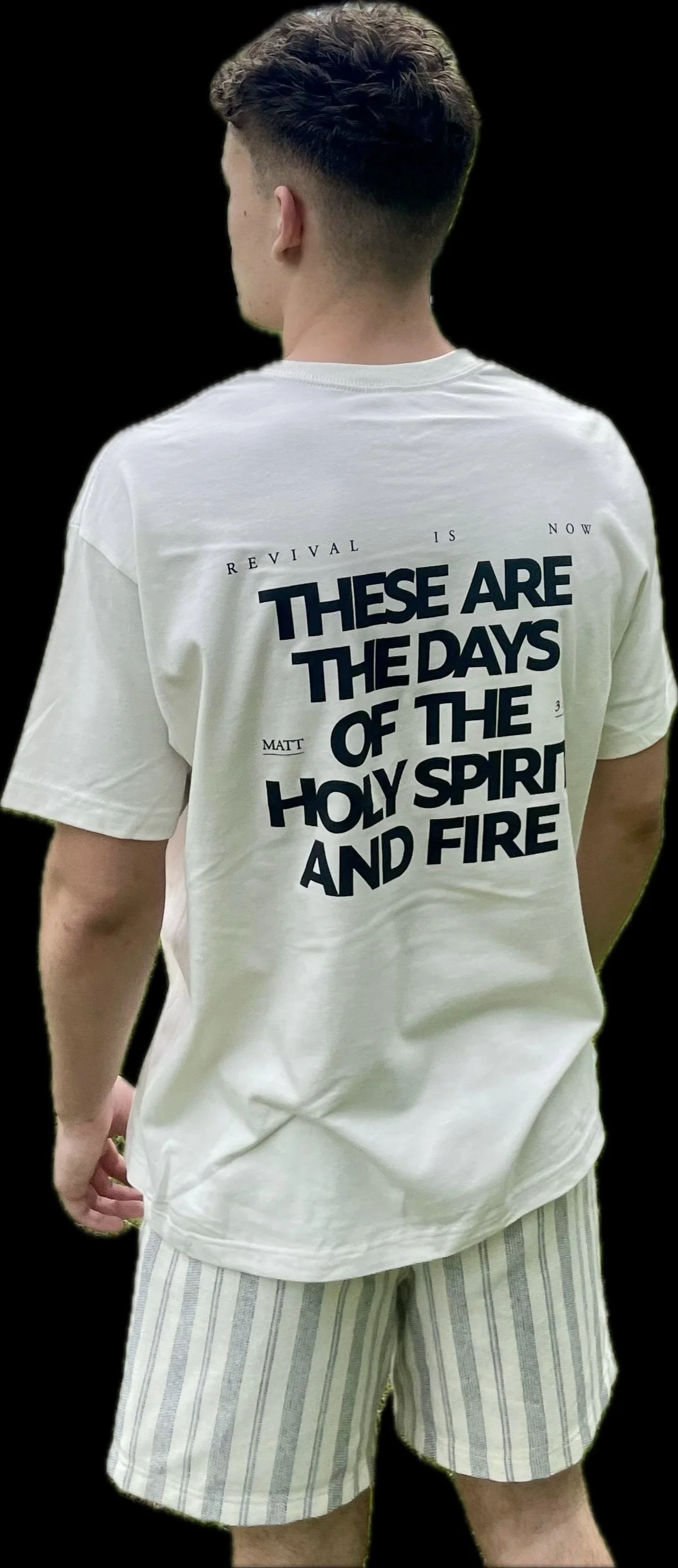 T-SHIRT - 'Holy Spirit and Fire'