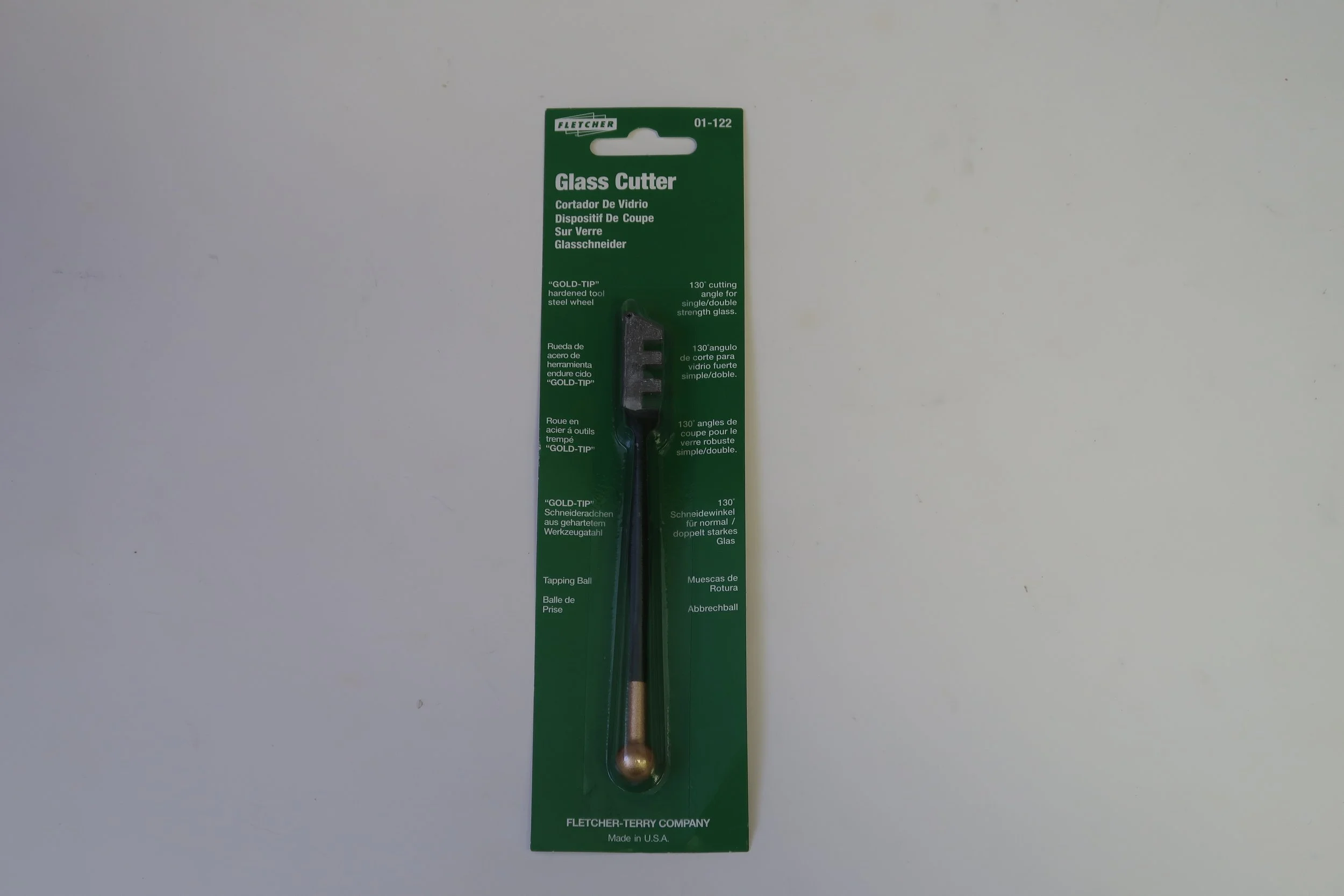 Fletcher Gold Tip Glass Cutter