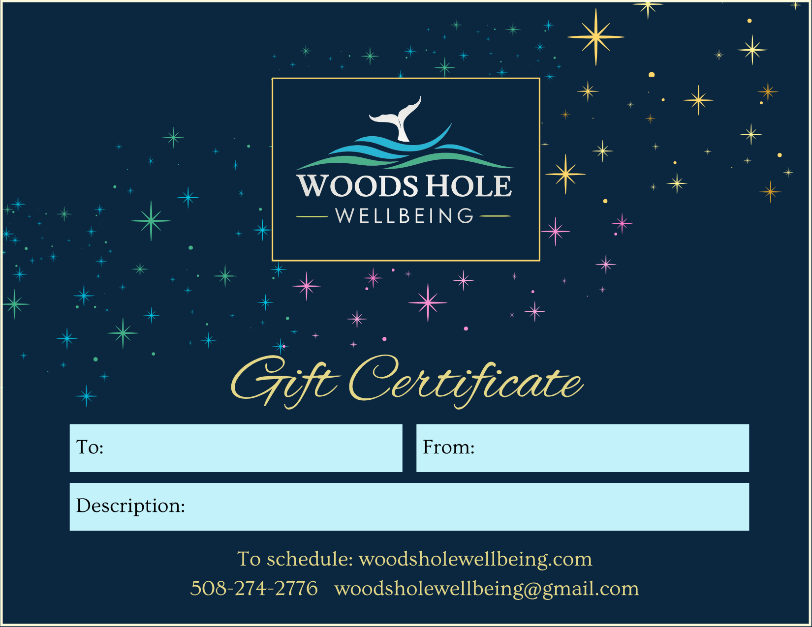 Choose Your Amount Gift Card