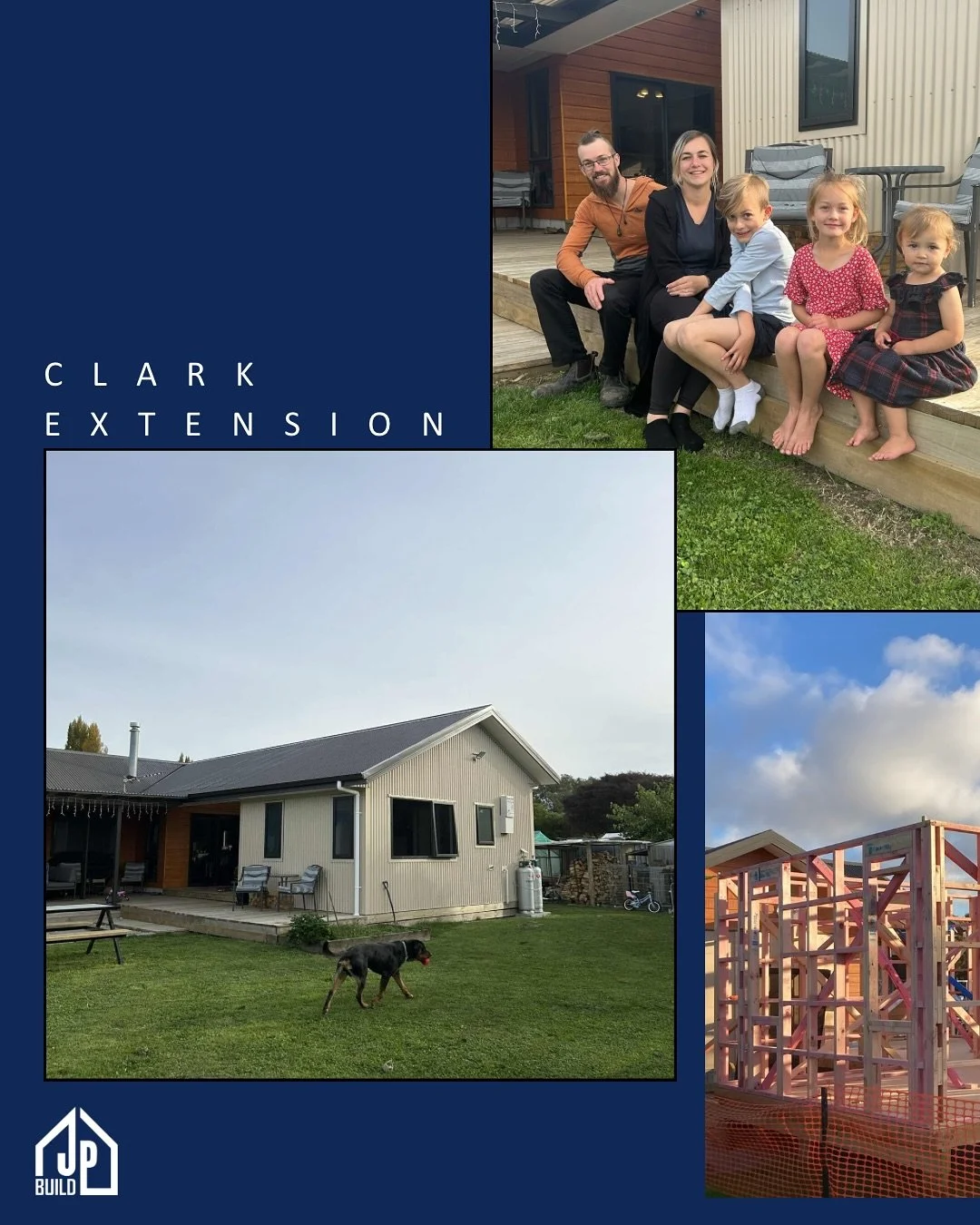Project Spotlight: Clark Extension was a project to create an additional space which included office, additional living, master bedroom and en-suite. Here&rsquo;s what our clients had to say&hellip; 

&ldquo;We highly recommend the team from JP build