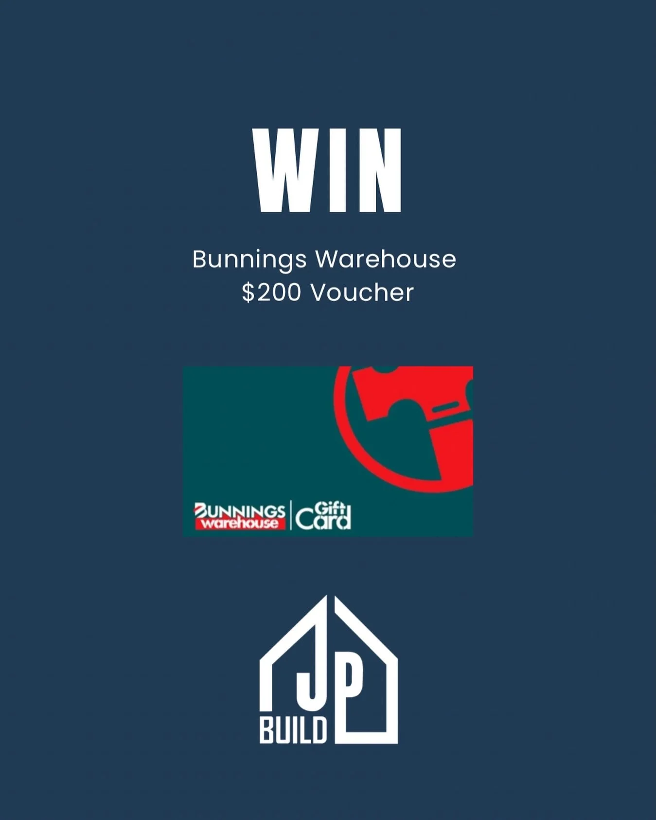 📢GIVEAWAY TIME
We&rsquo;re running a giveaway to beat those summer holiday blues and get you inspired for your projects ahead.

You could win a $200 Bunnings Warehouse voucher to kick-start those DIY plans. 

How to enter:
&bull; Follow @jpbuild_tas