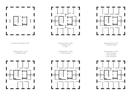 individuelle Grundrisse, die den Alltag erleichtern, ästhetisch überzeugen und zugleich auf die Bedürfnisse der Nutzer zugeschnitten sind