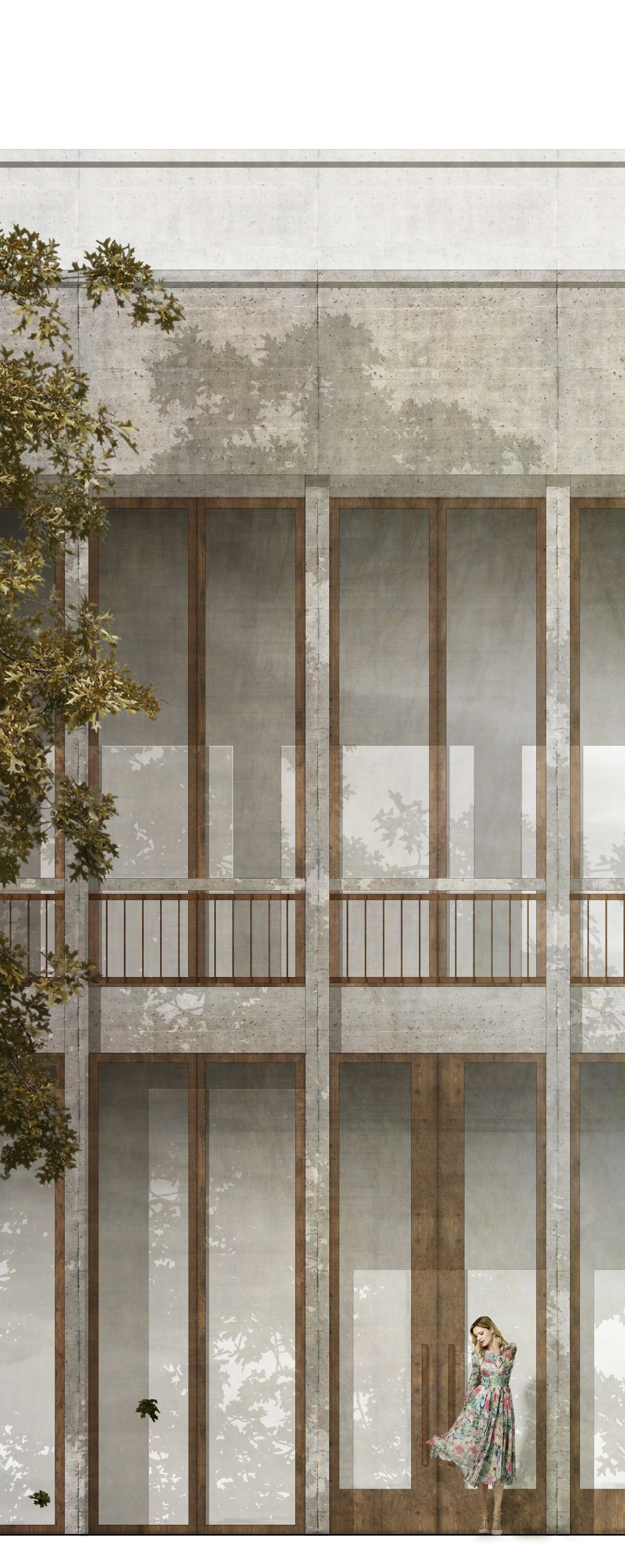 Entwurf für die Neue Mitte in Bad Vilbel, nahe Frankfurt am Kurhaus. funktional, nachhaltig und architektonisch hochwertig