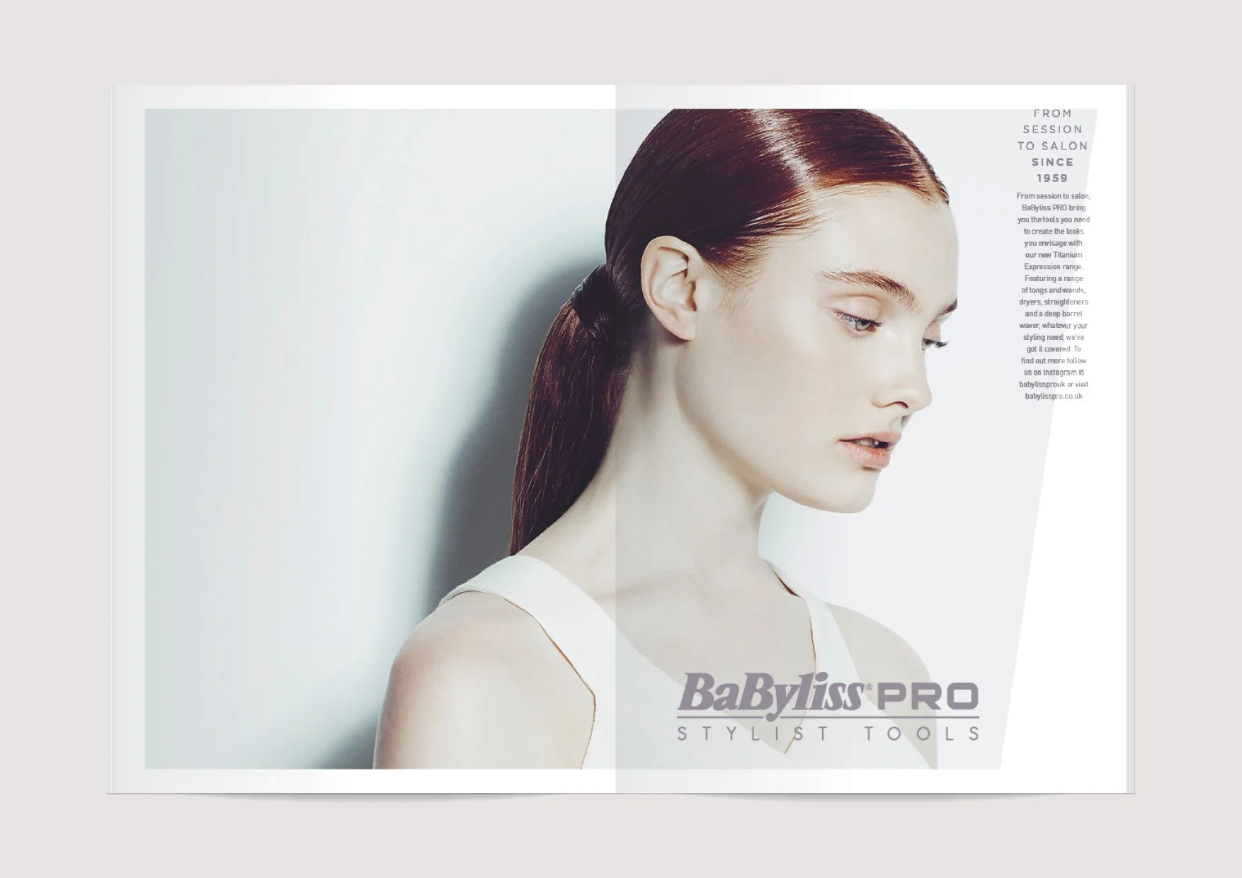 Press Advertising Design / Babyliss Pro