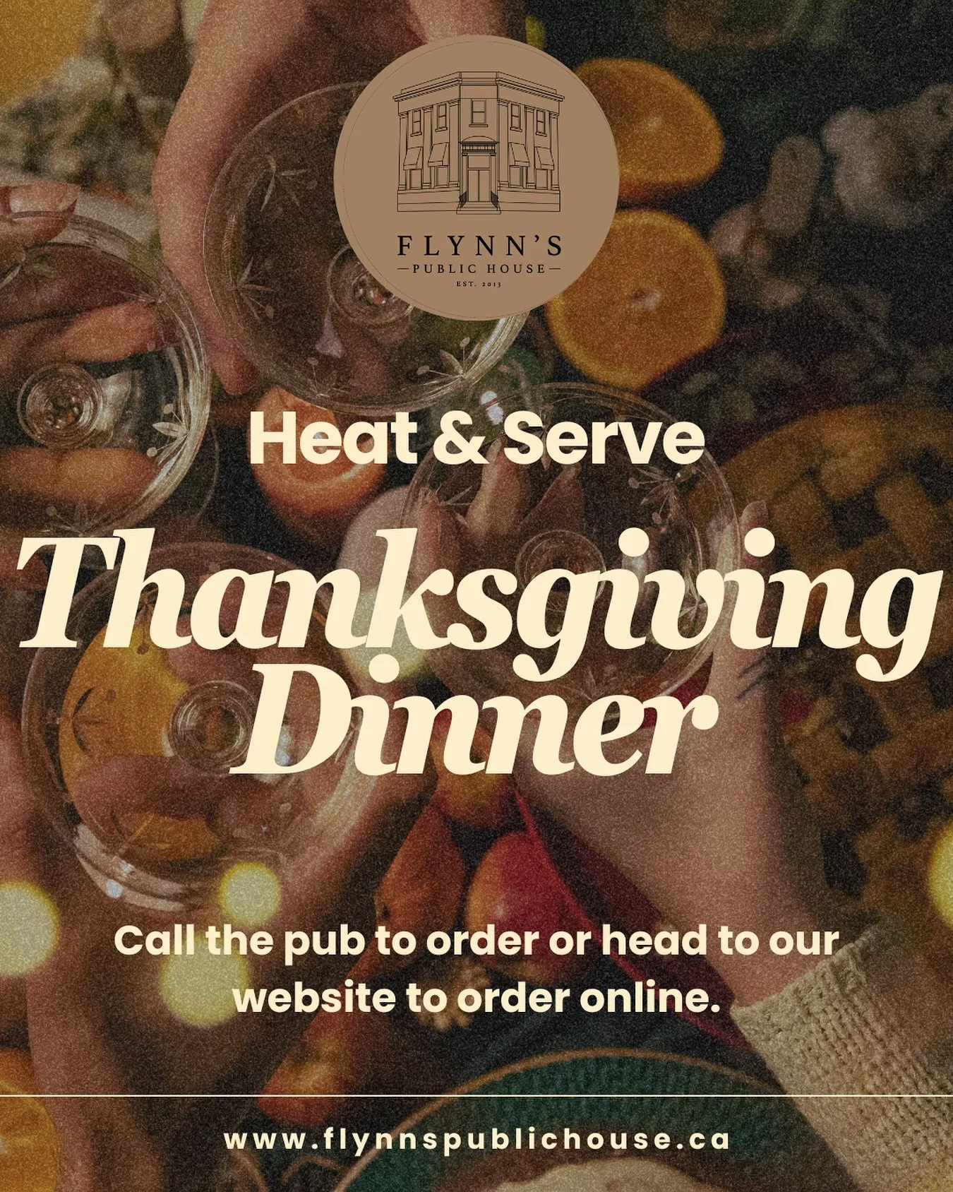 🦃✨ Thanksgiving Dinner &mdash; Made Easy at Flynn&rsquo;s! ✨🦃
Don&rsquo;t wanna do the cooking this year? Let us take care of it for you.

Whether you&rsquo;re dining in or grabbing a heat &amp; serve take-home feast, we&rsquo;ve got your Thanksgiv