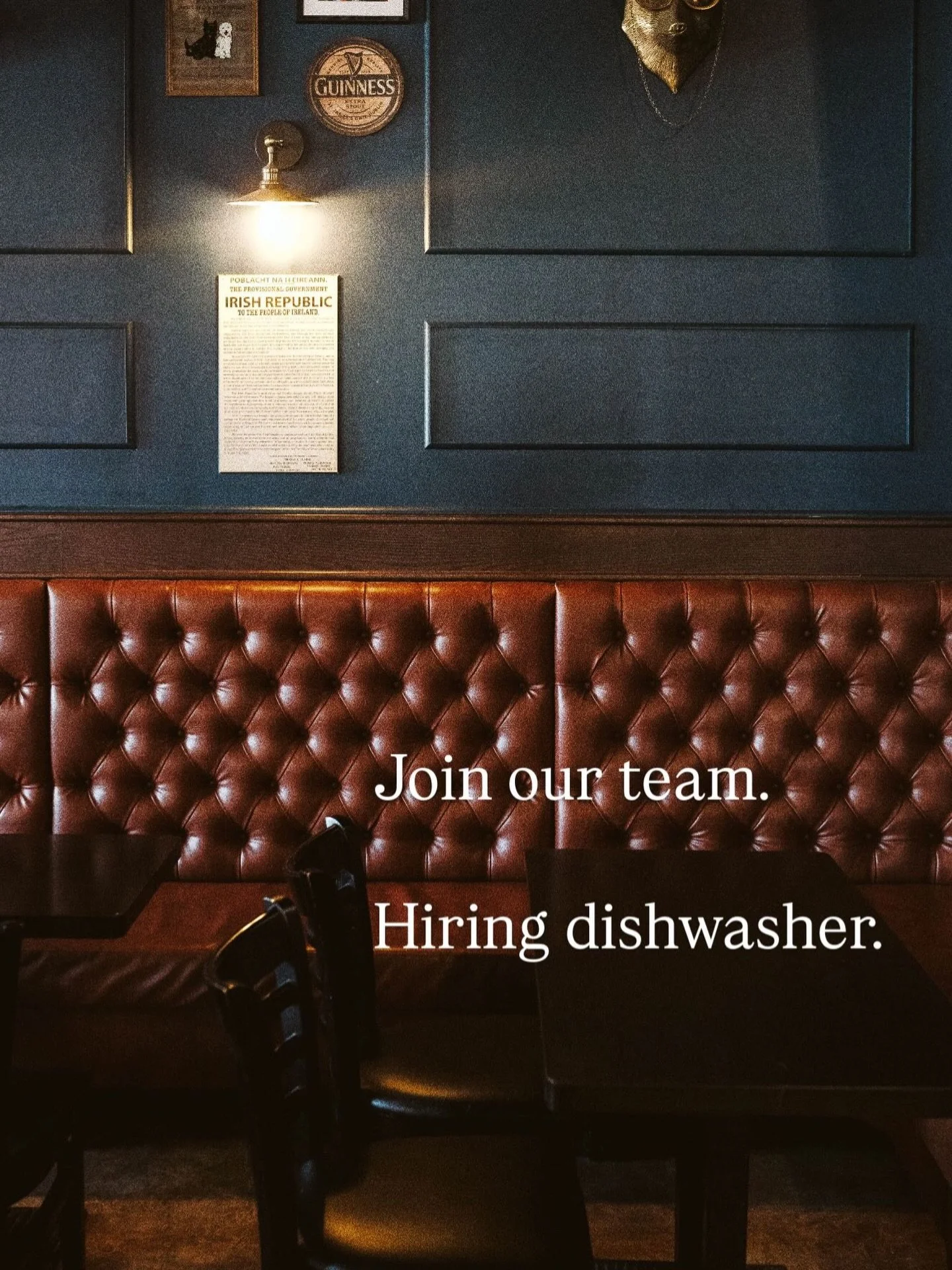✨ We&rsquo;re Hiring! Dishwasher Needed at Flynn&rsquo;s Public House 

Flynn&rsquo;s is looking for a reliable, hardworking Dishwasher to join our evening team!

We&rsquo;re searching for someone who is:
🍀 Quick and efficient
🍀 Not afraid to roll 