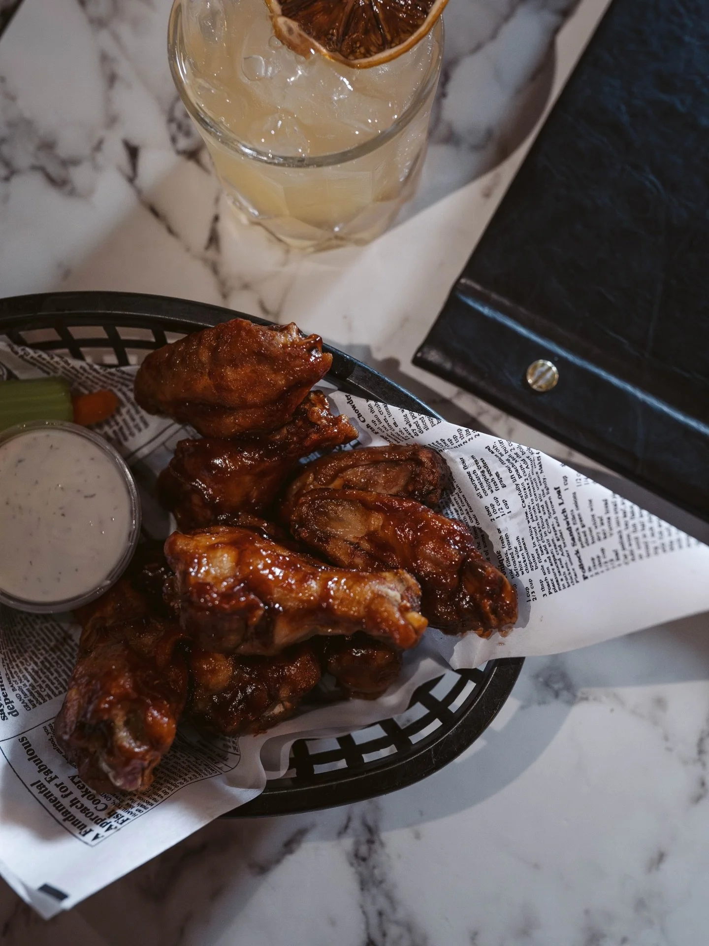 Half Price Wings 
All day!